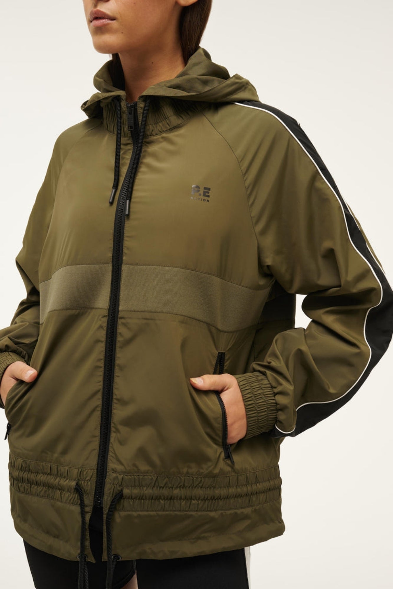 MAN DOWN JACKET IN KHAKI