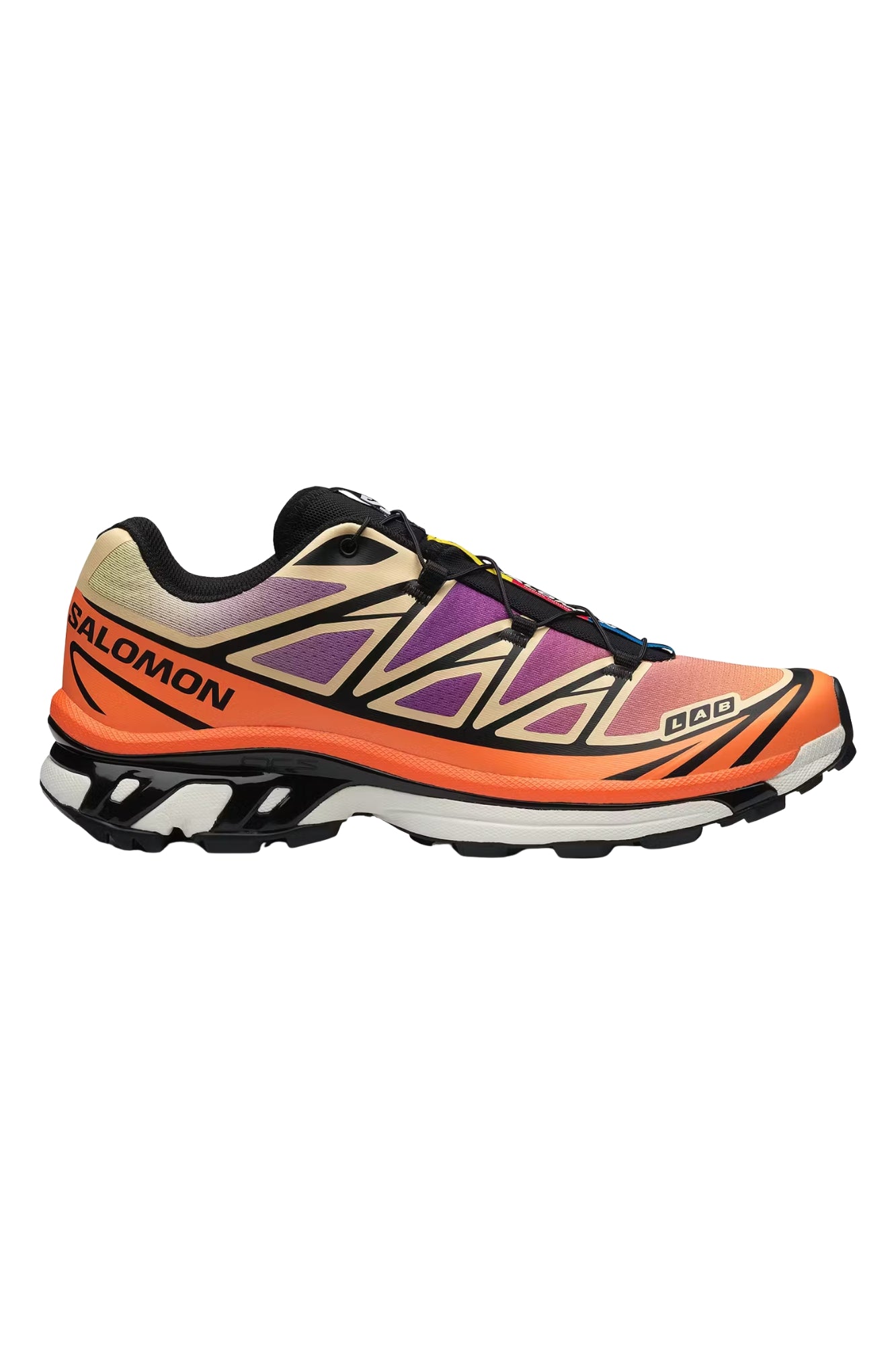 XT-6 SNEAKERS BLACK ALMOND CREAM DRAGON FIRE