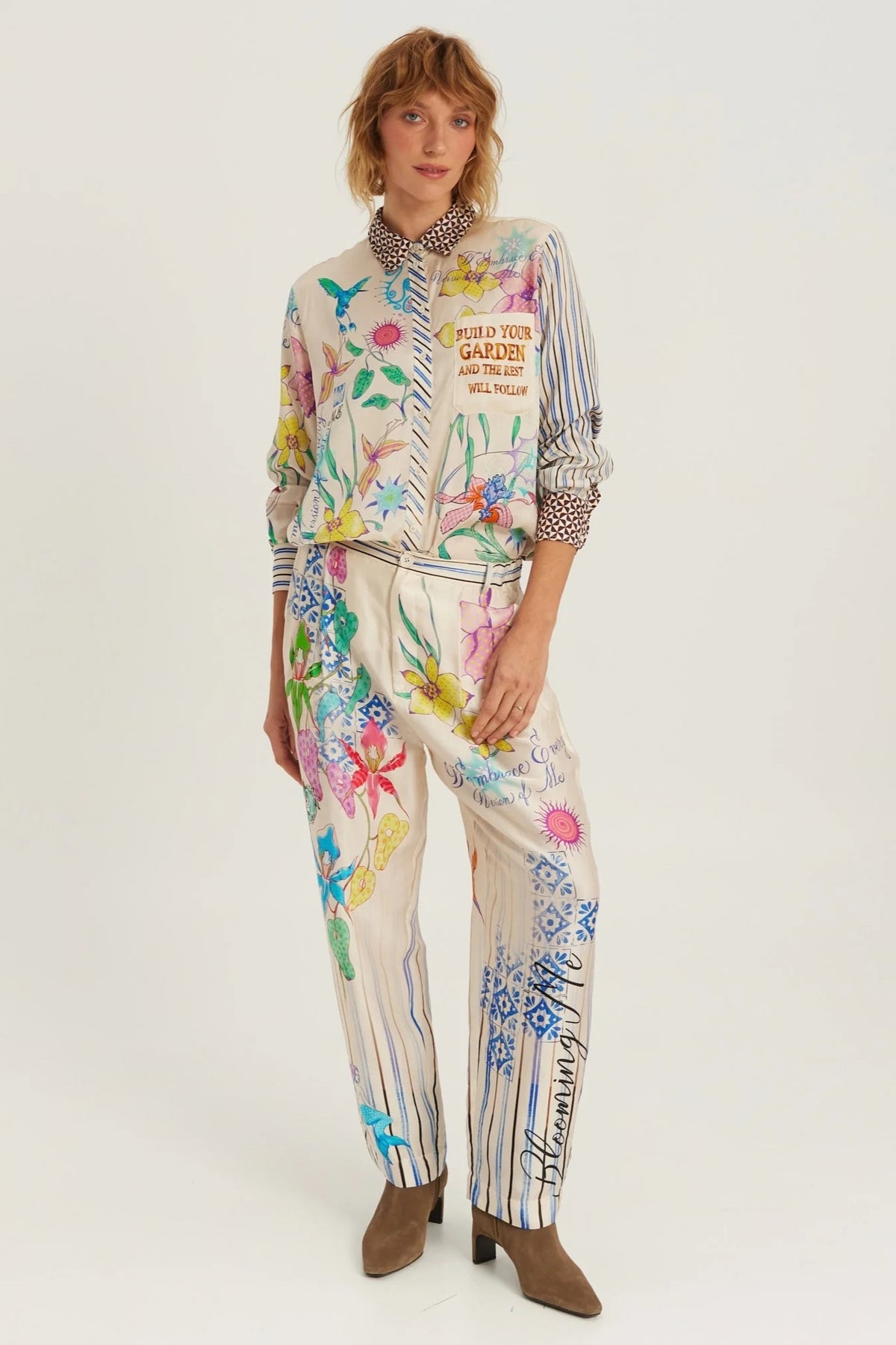 LYDIA TAILORED PARADISO STRAIGHT PANTS