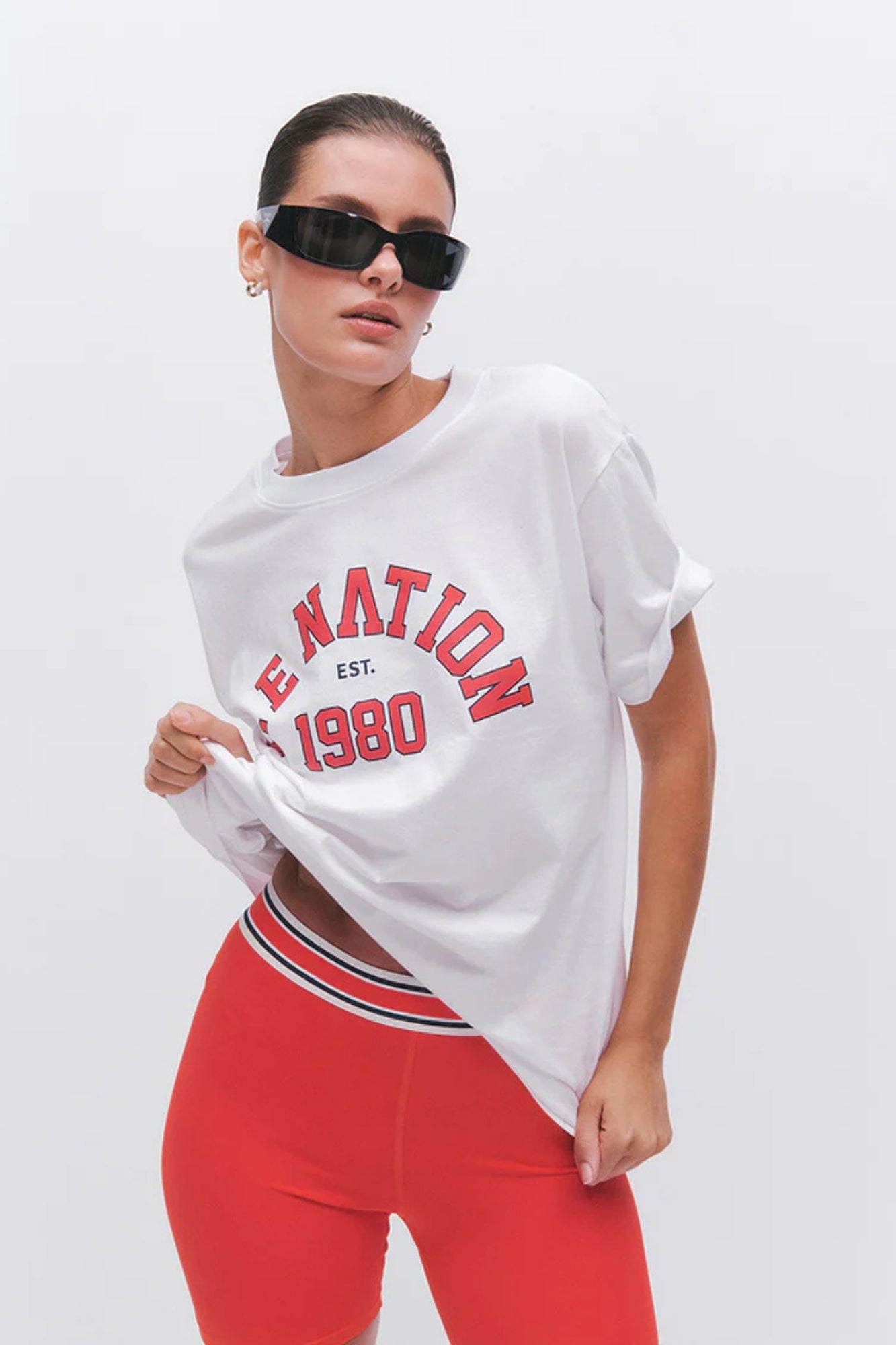 ESTABLISHED TEE IN OPTIC WHITE