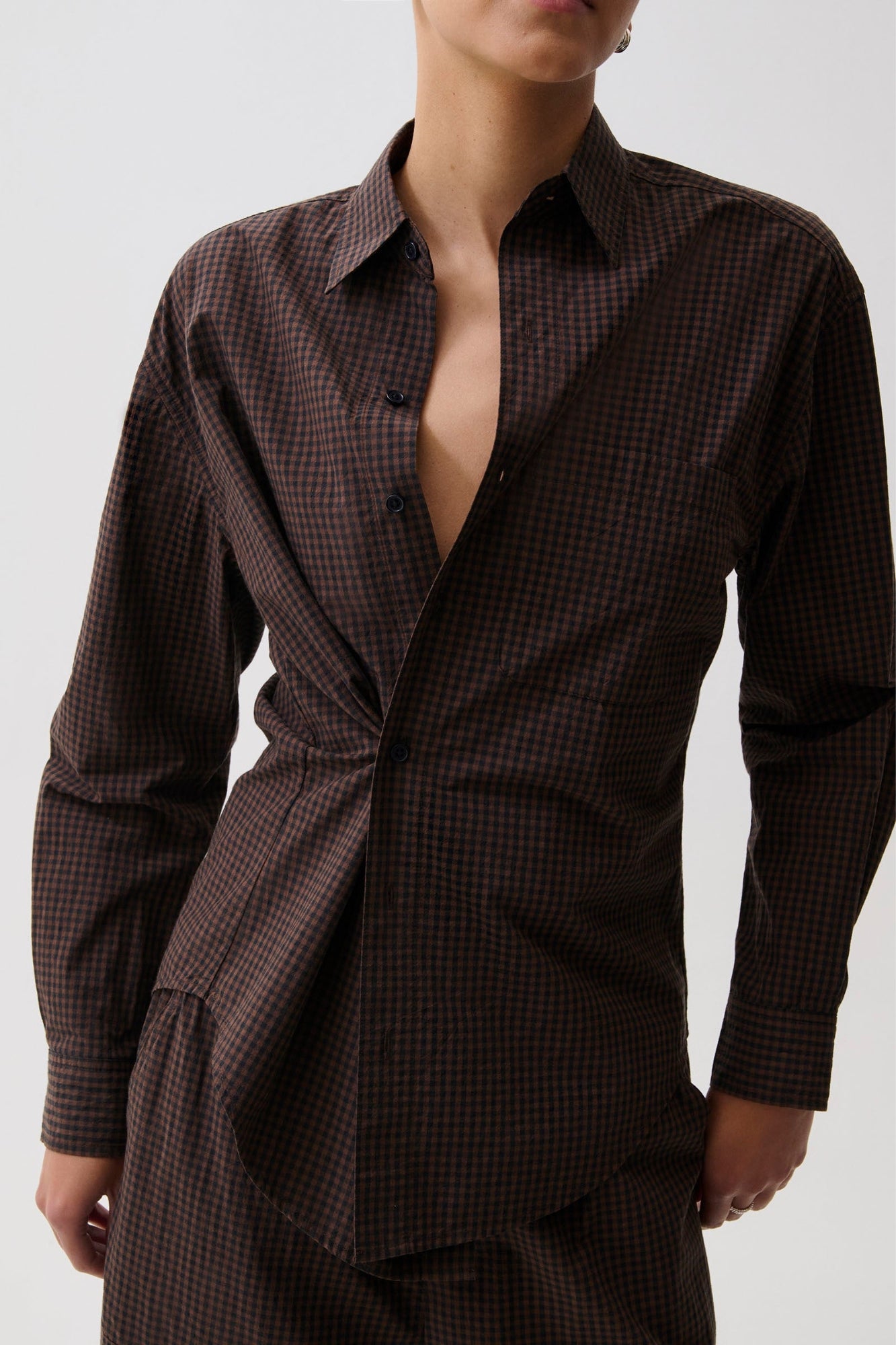 MILA WRAP SET IN HOT TODDY