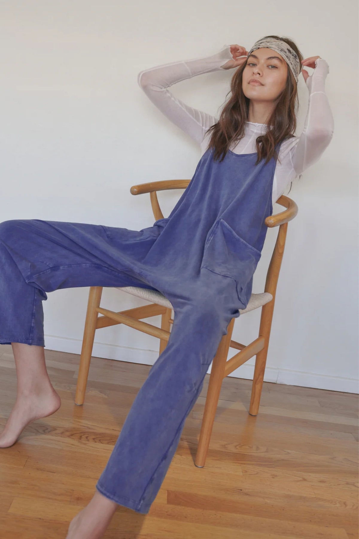HOT SHOT ONESIE IN BLUE INDIGO