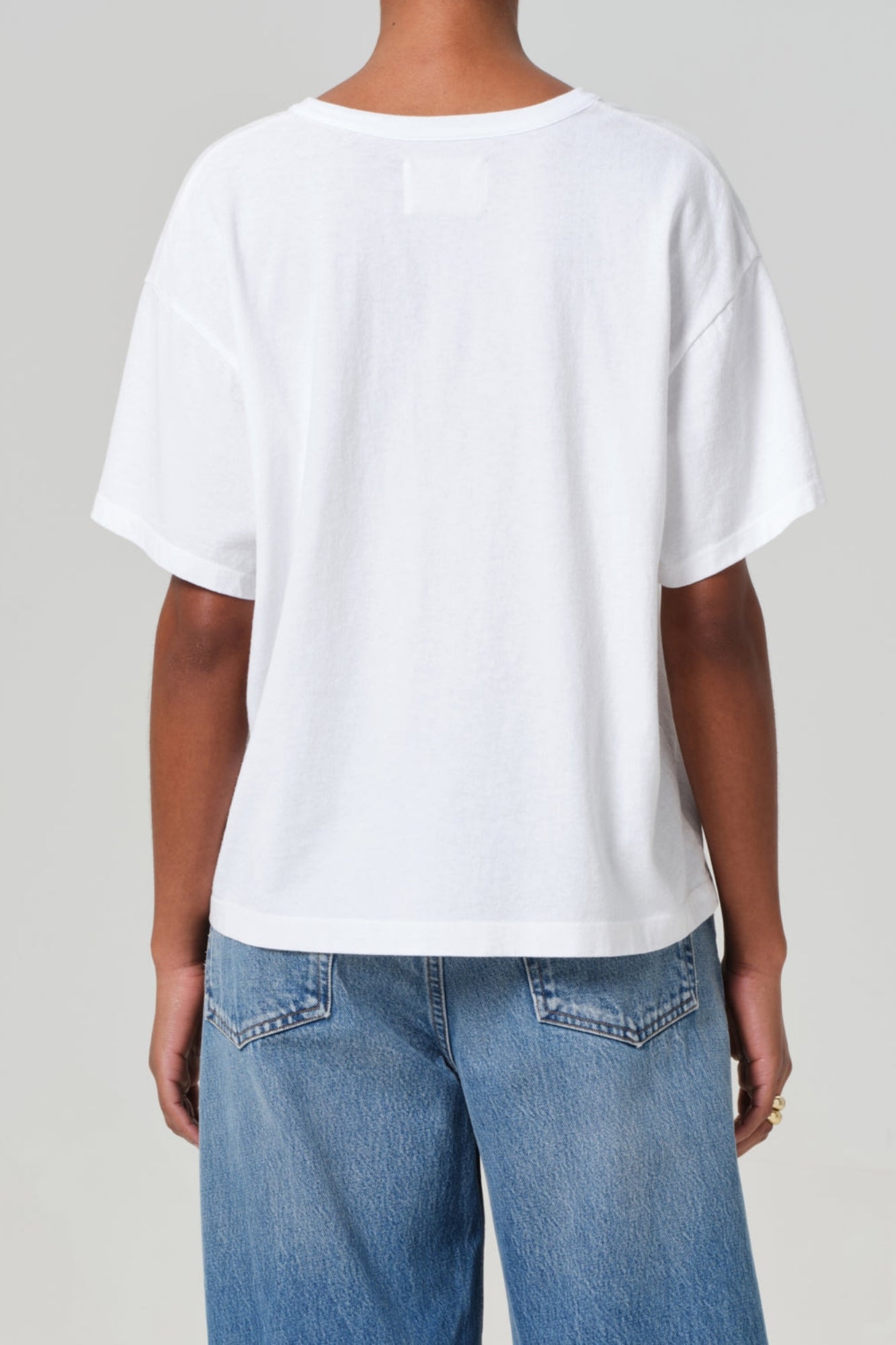 ASPETH SPLICE WHITE TEE