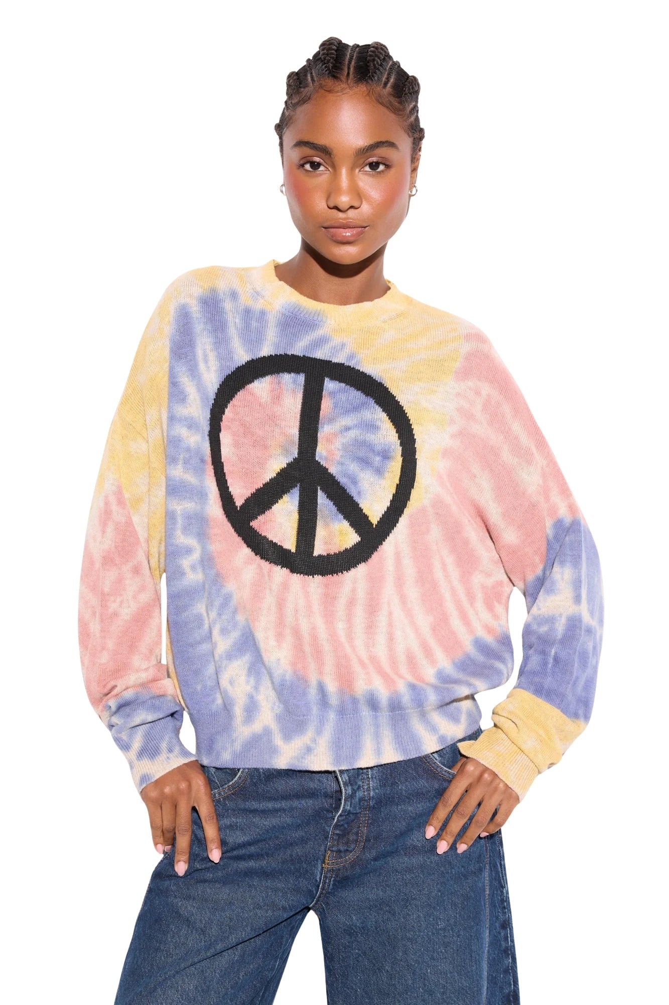 PEACE WISTERIA VENICE SWEATER