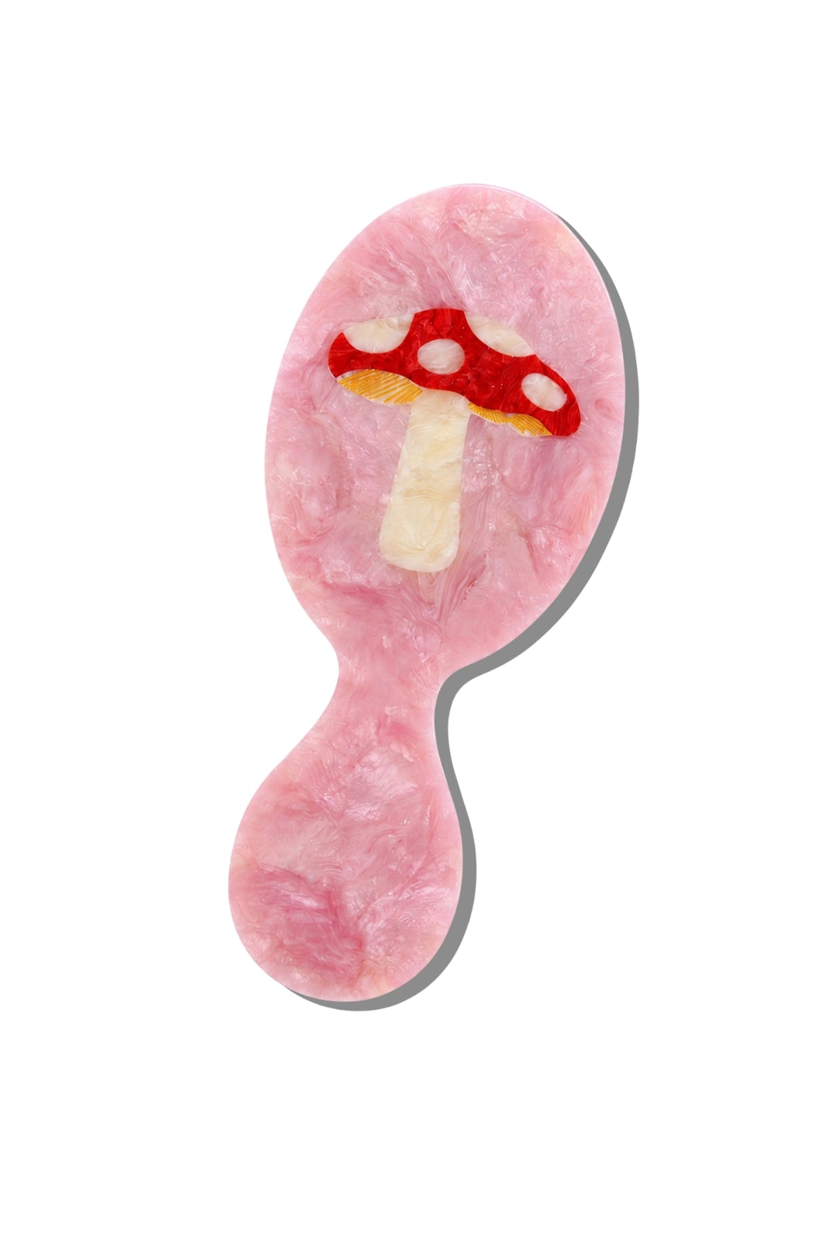 HAND PAINTED MUSHROOM BRUSH ECO FRIENDLY