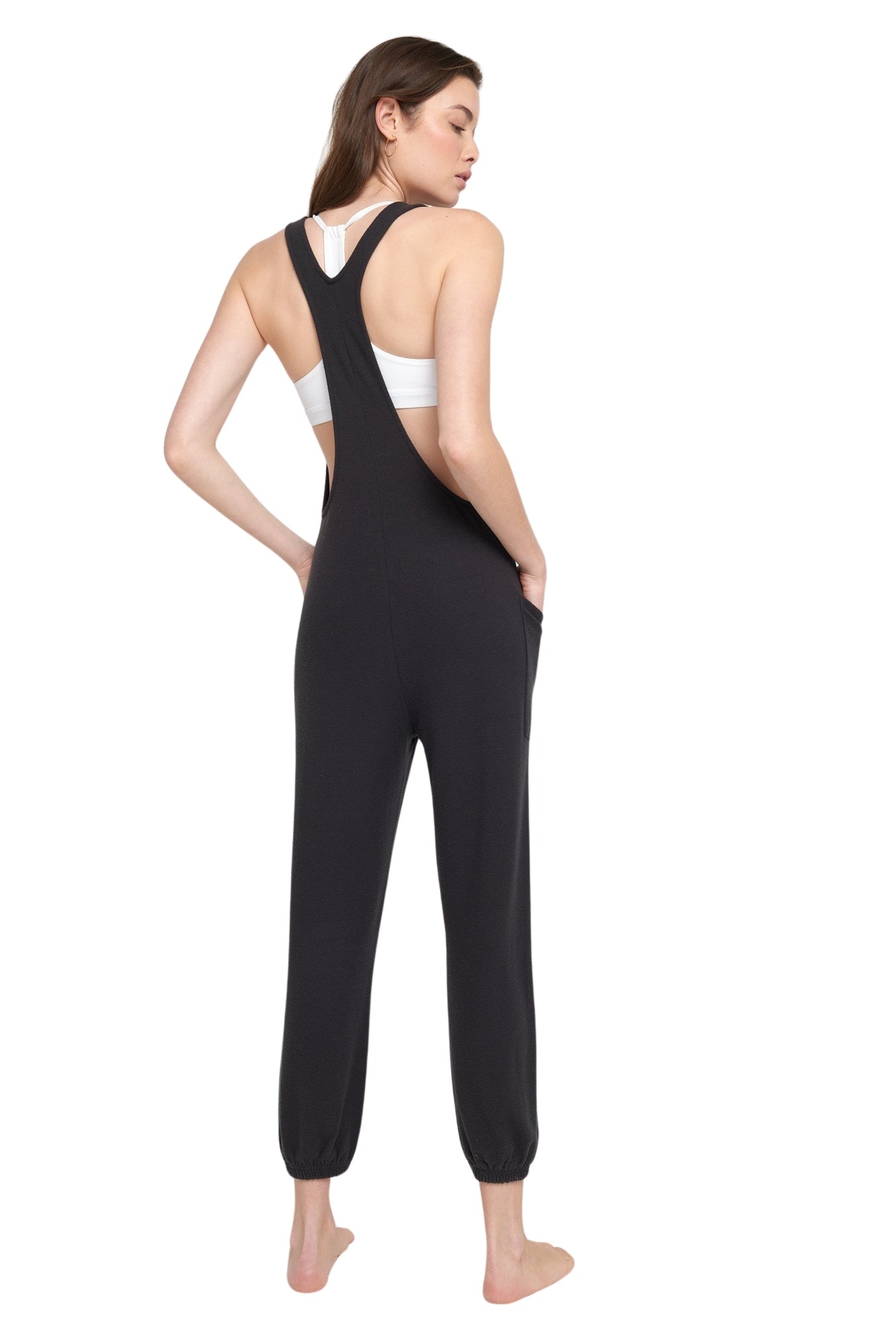 LEAH VINTAGE BLACK JUMPSUIT