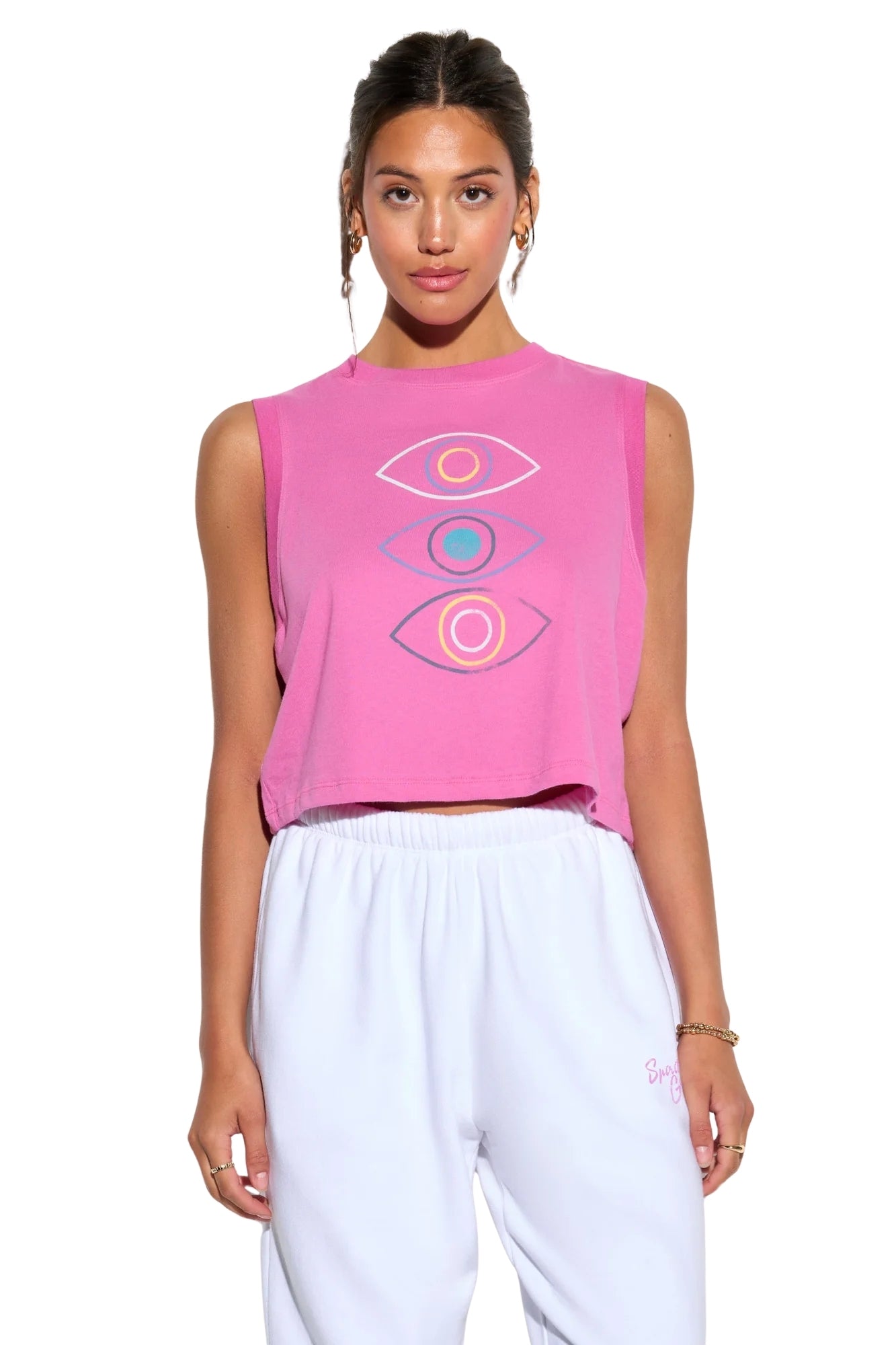 MESMEREYES CRAWFORD AZALEA CROP TANK