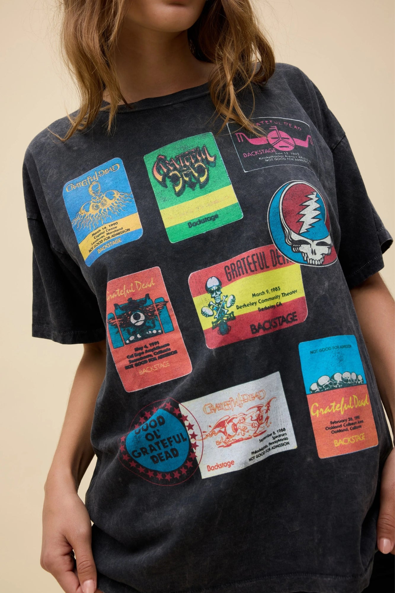 GRATEFUL DEAD BACKSTAGE MERCH TEE