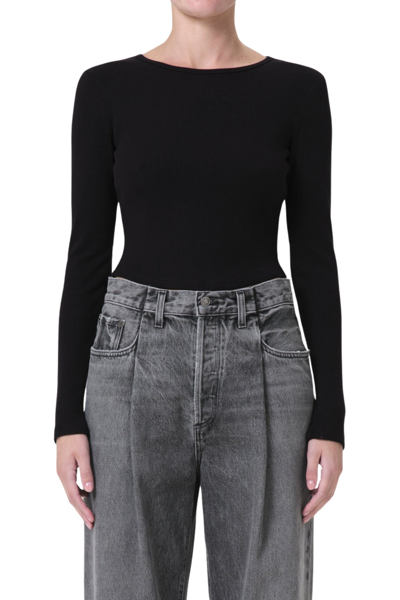 NOVA LONG SLEEVE TEE AMERICANO