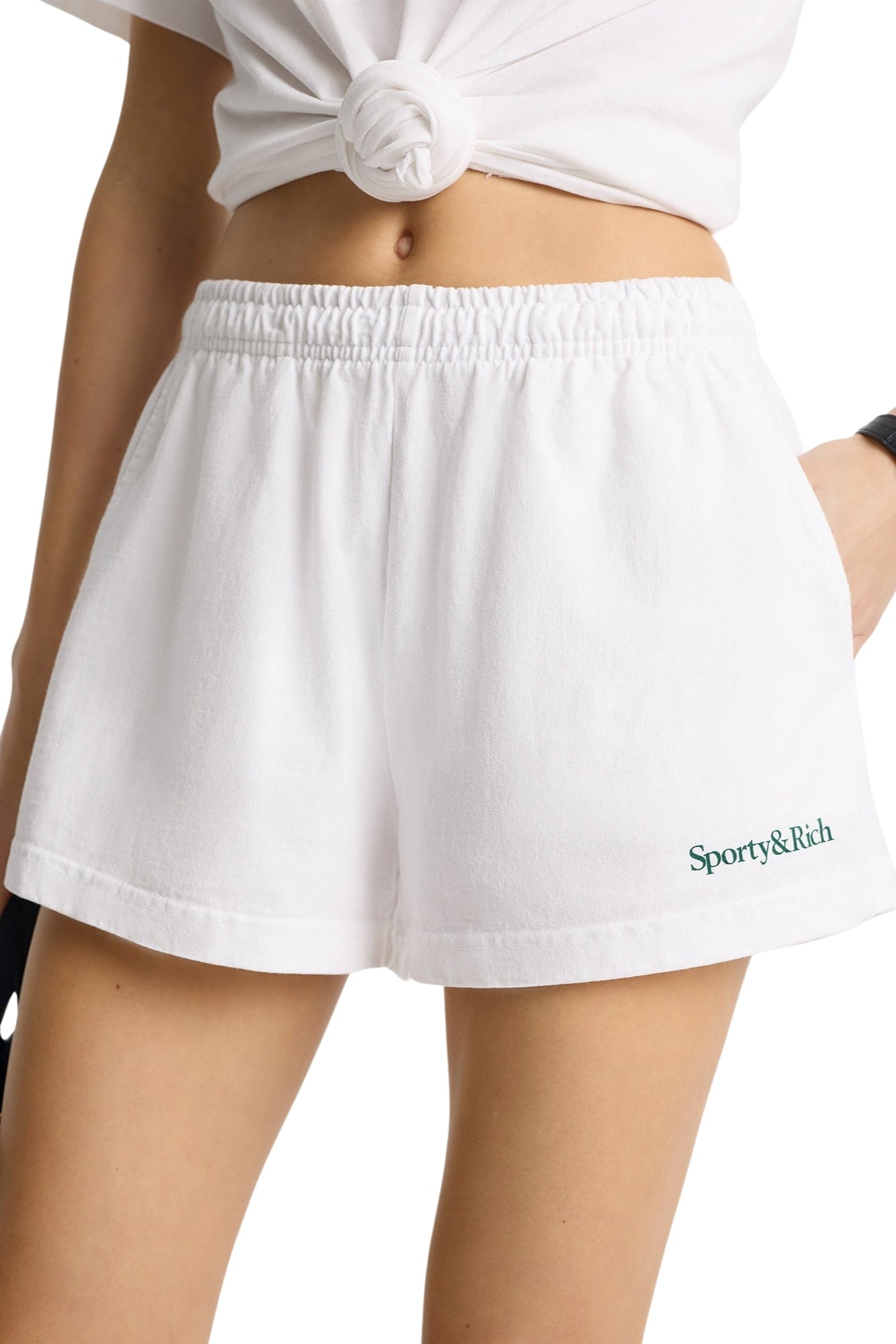 SERIF LOGO DISCO SHORT