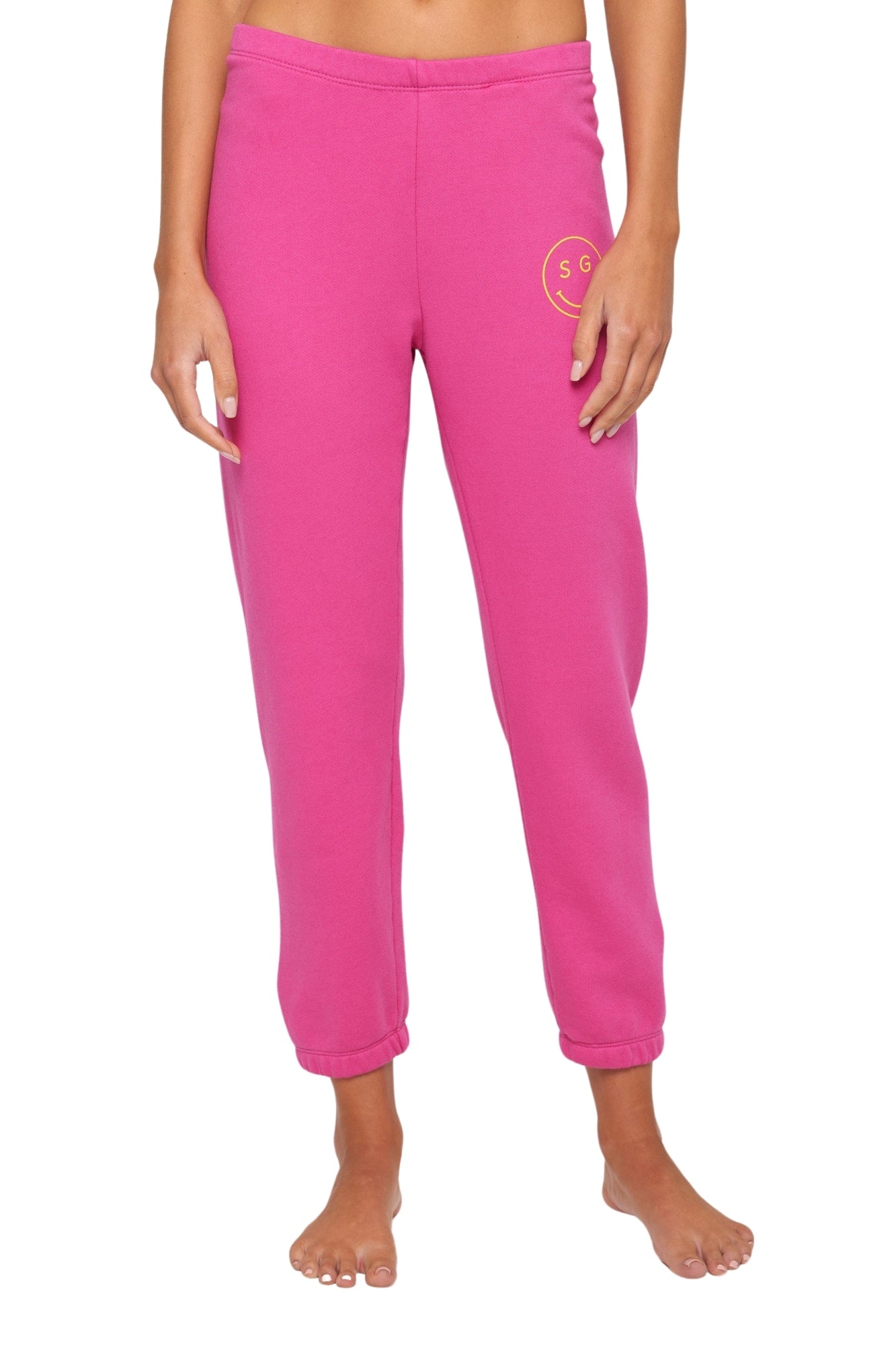 SG SMILEY LUNA MAGENTA SWEATPANT