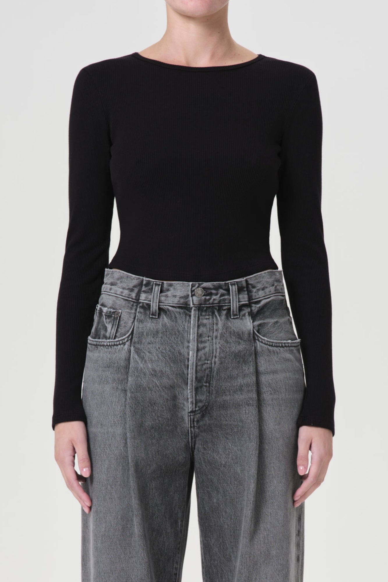 NOVA LONG SLEEVE TEE AMERICANO