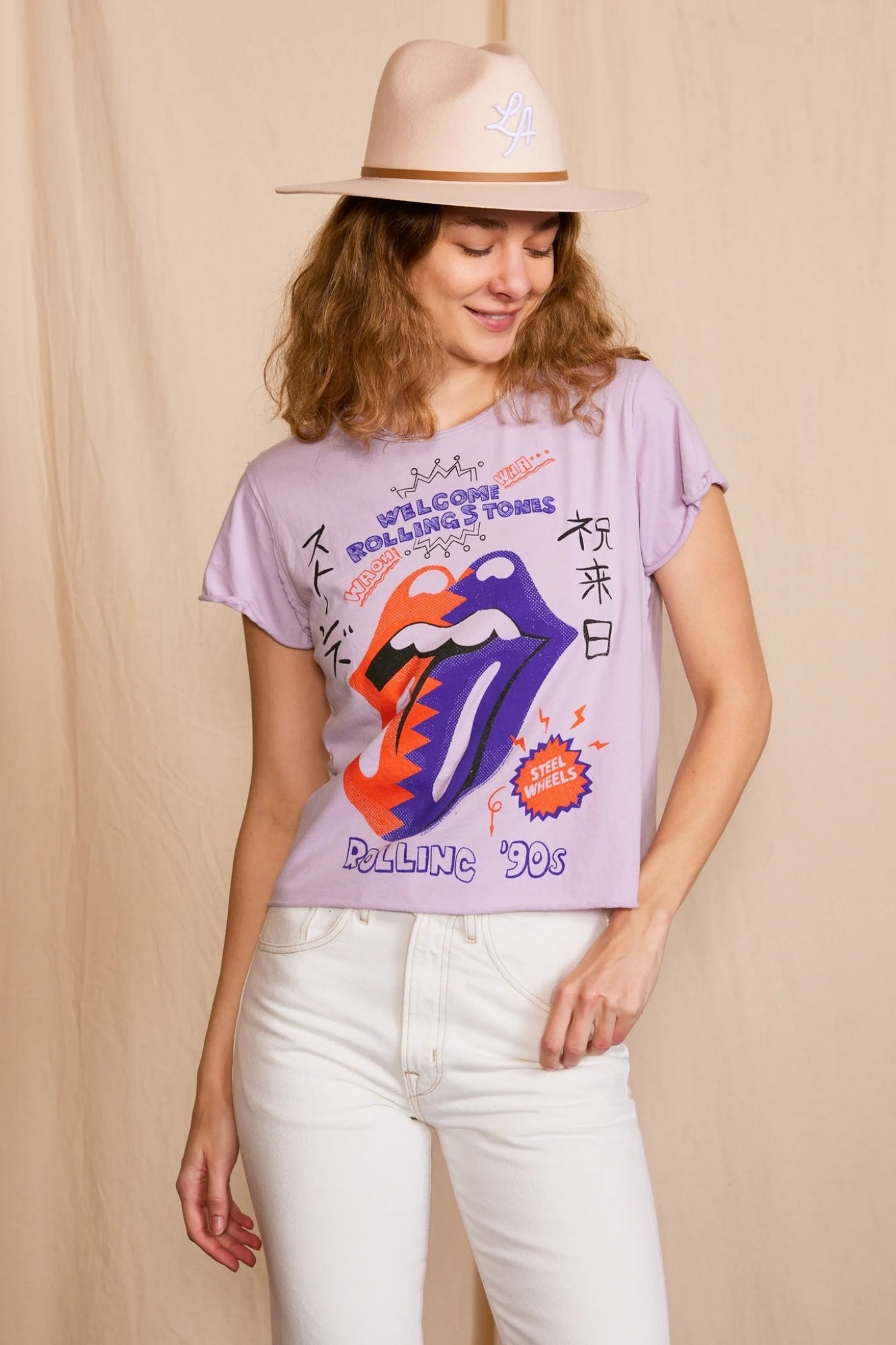 THE ROLLING STONES ROLLING 90'S TEE