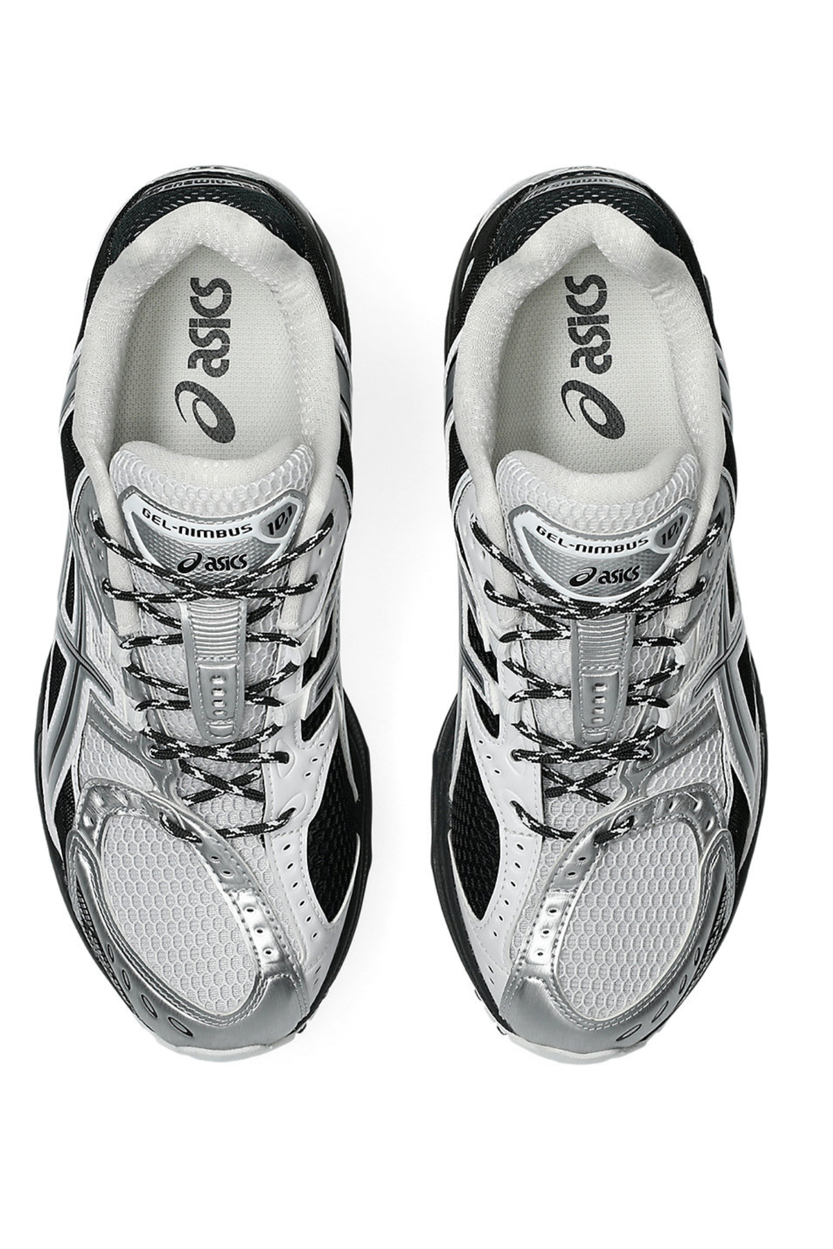 GEL NIMBUS 10.1 IN WHITE AND PURE SILVER