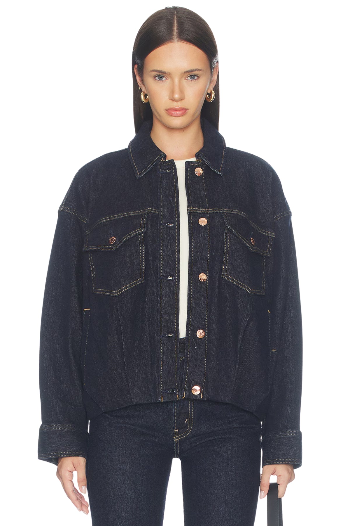 BIBI BLOUSON JACKET IN NIGHTFALL