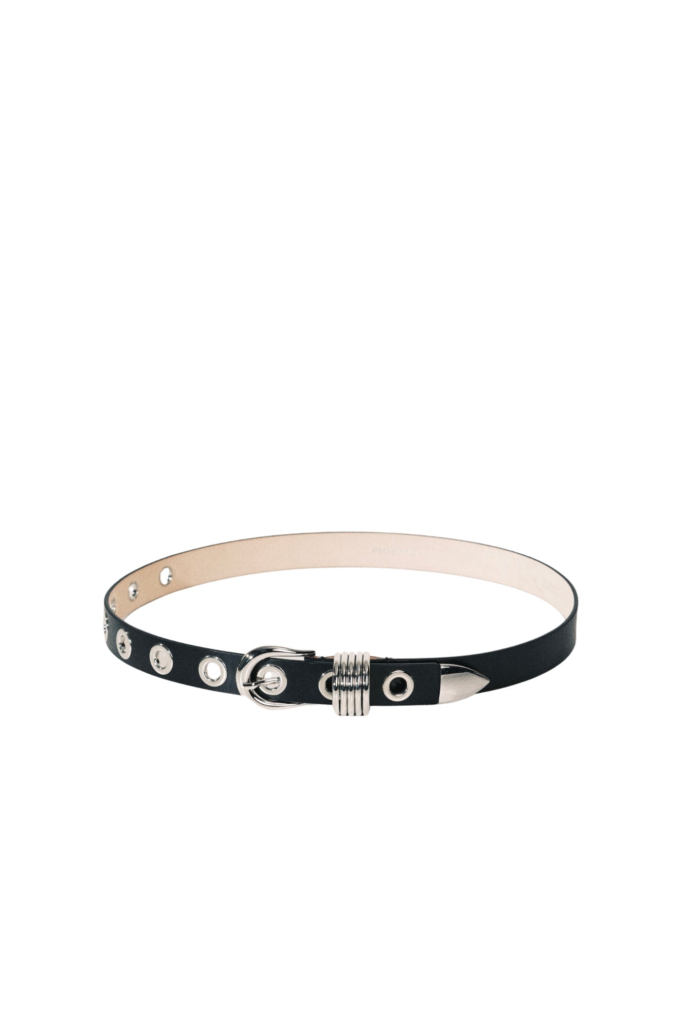 HOLLYHOCK 10 RIVET BLACK AND SILVER