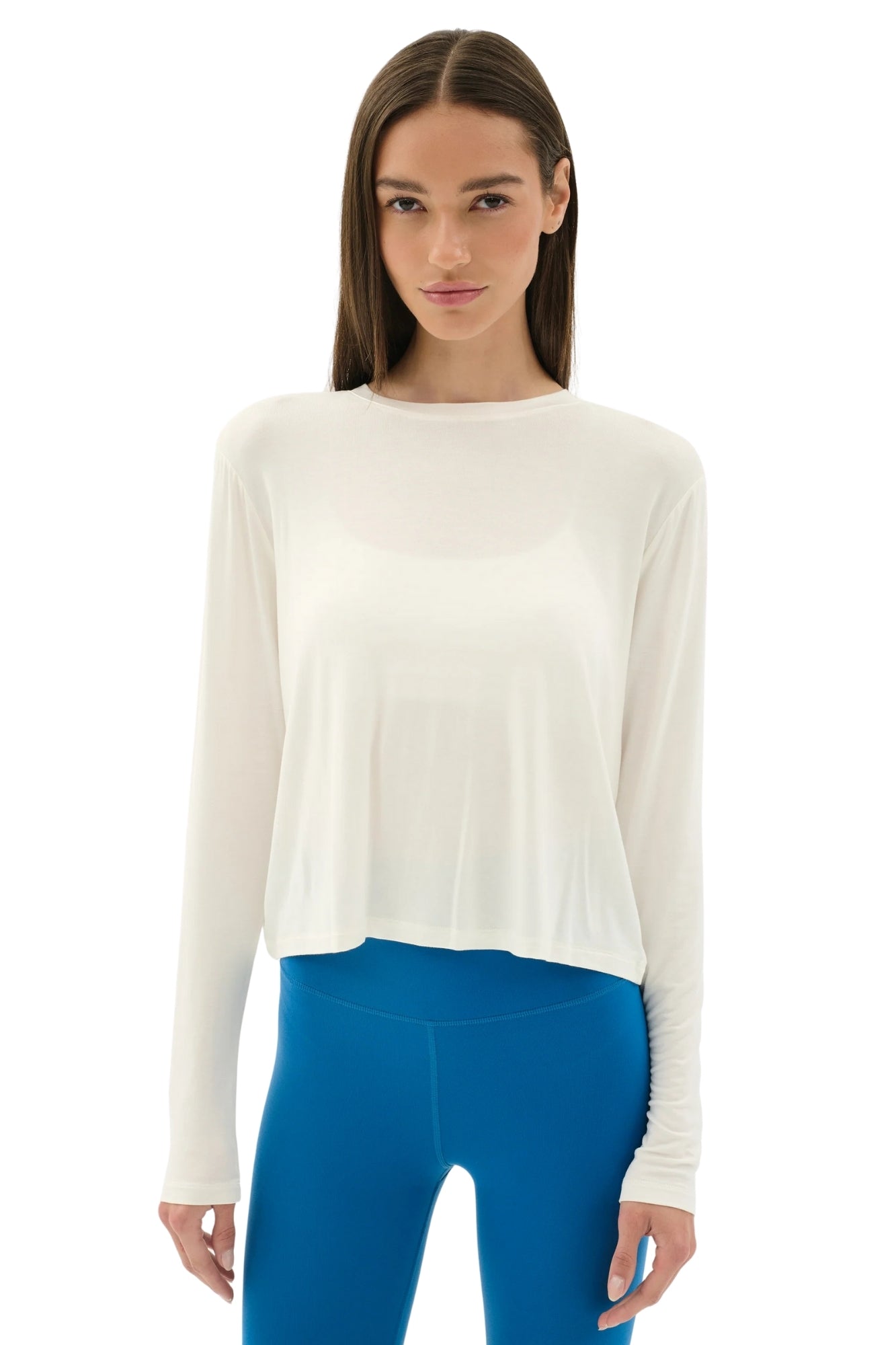 DJUNA WHITE LONG SLEEVE