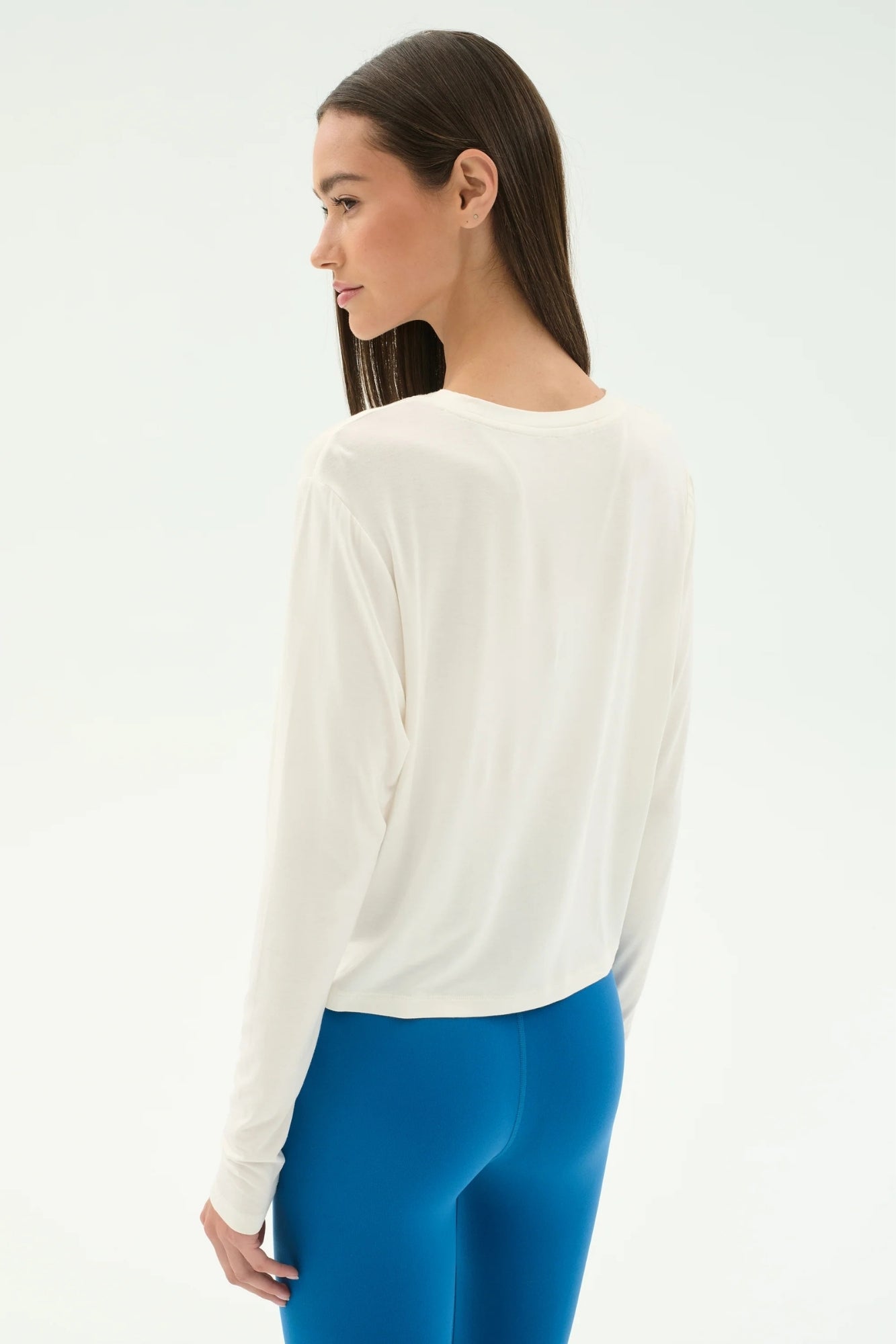 DJUNA WHITE LONG SLEEVE