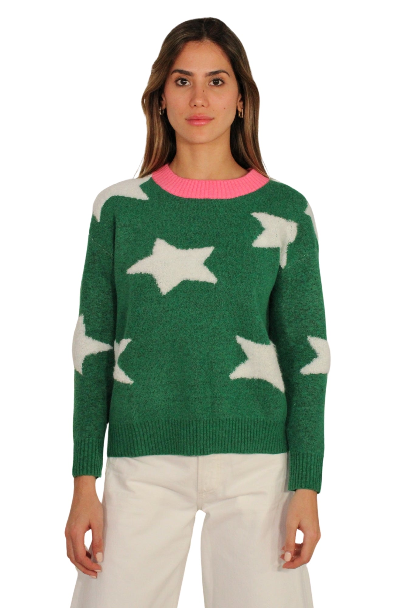 STAR PATTERN SWEATER