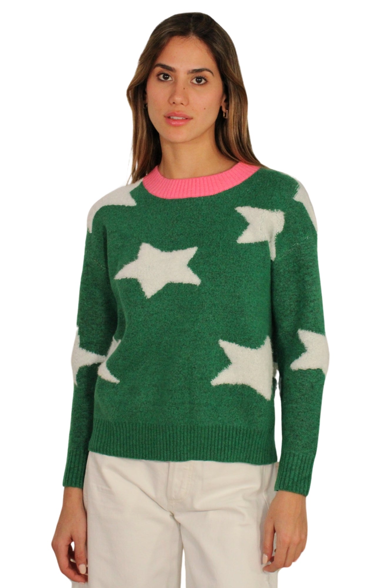 STAR PATTERN SWEATER