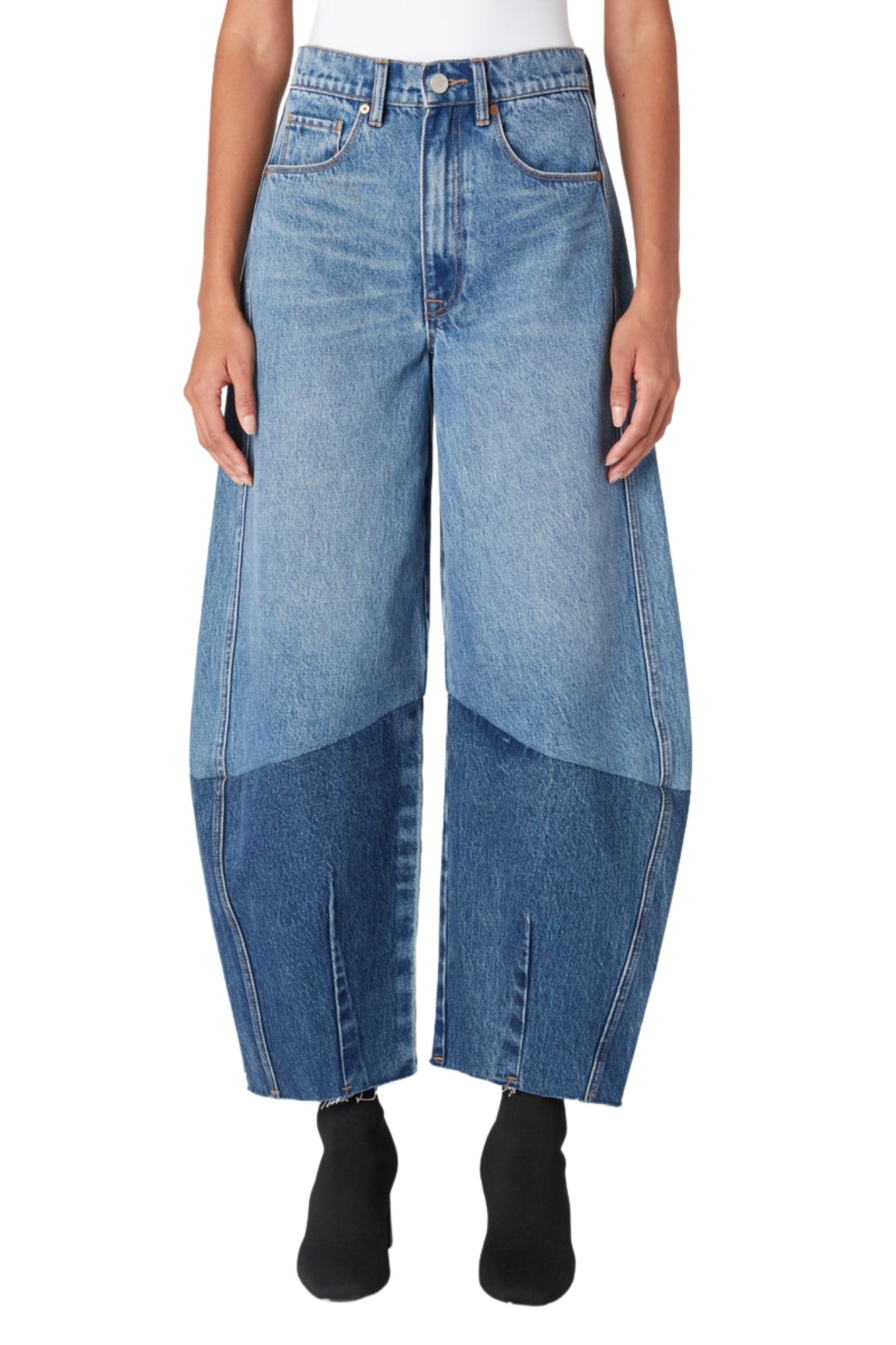 BACKUP DANCER PATCHWORK DENIM
