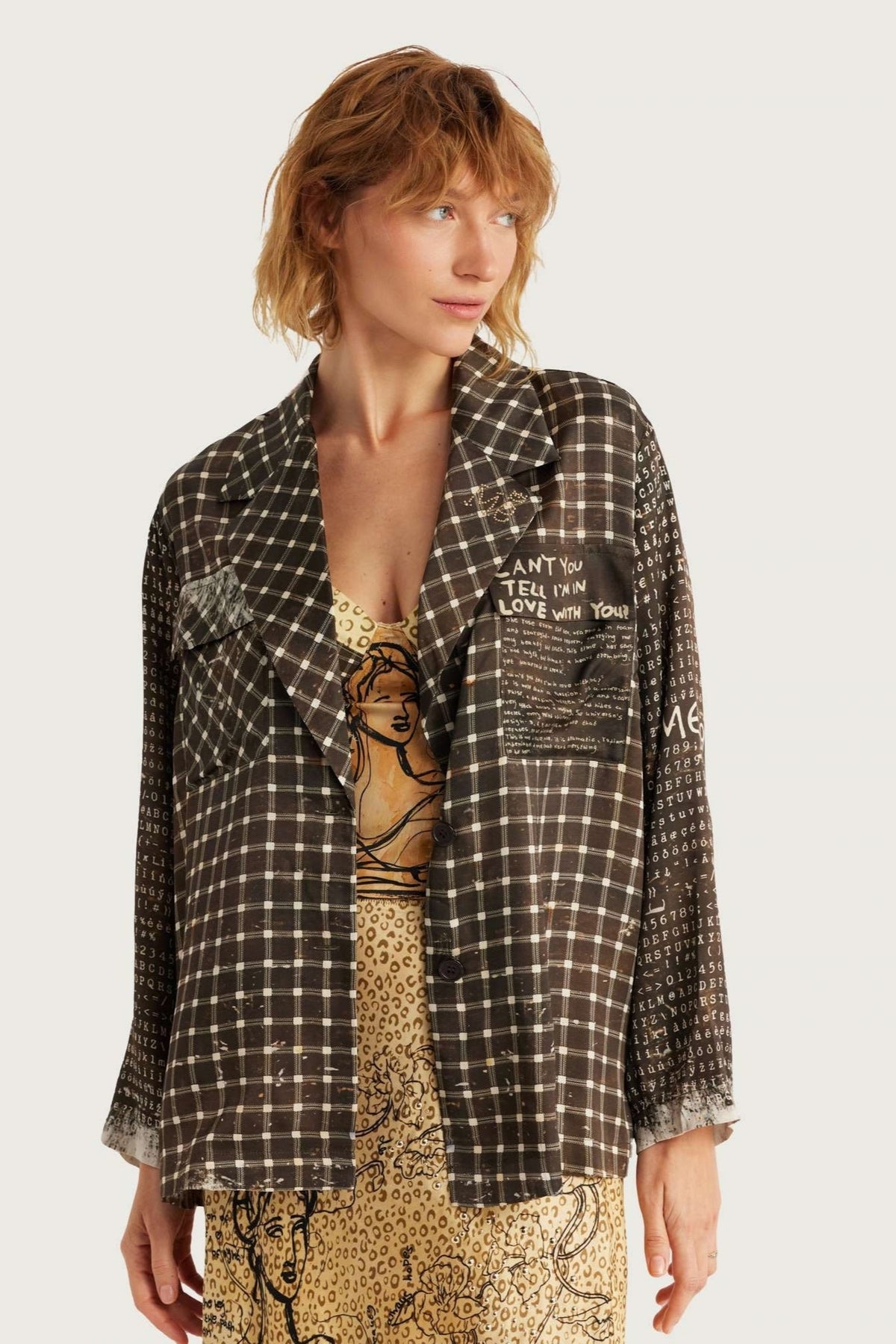 AUDREY NOIR MUSE COLLAR JACKET