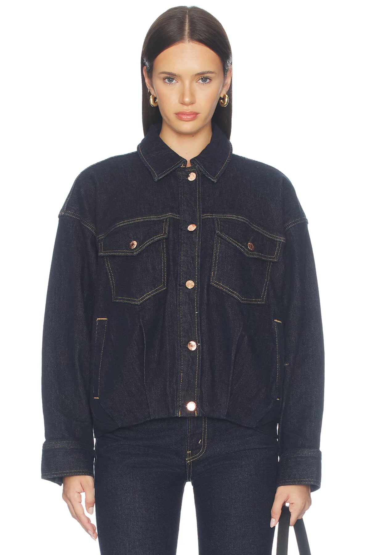 BIBI BLOUSON JACKET IN NIGHTFALL