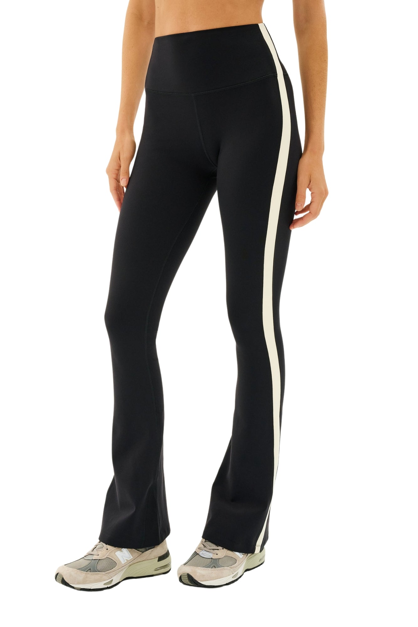 RAQUEL HIGH WAISTBLACK CREME BLACK SUPPLEX LEGGING