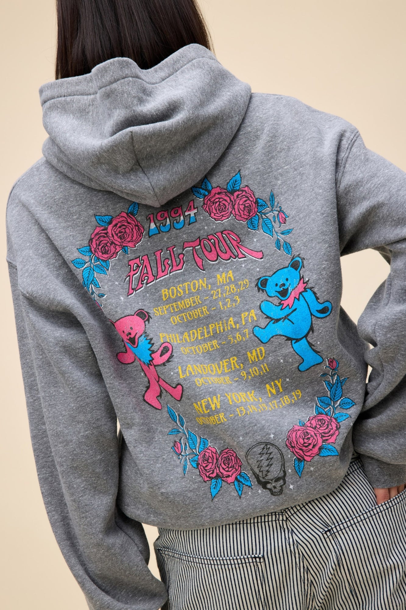 GRATEFUL DEAD FALL TOUR 94 BF HOODIE