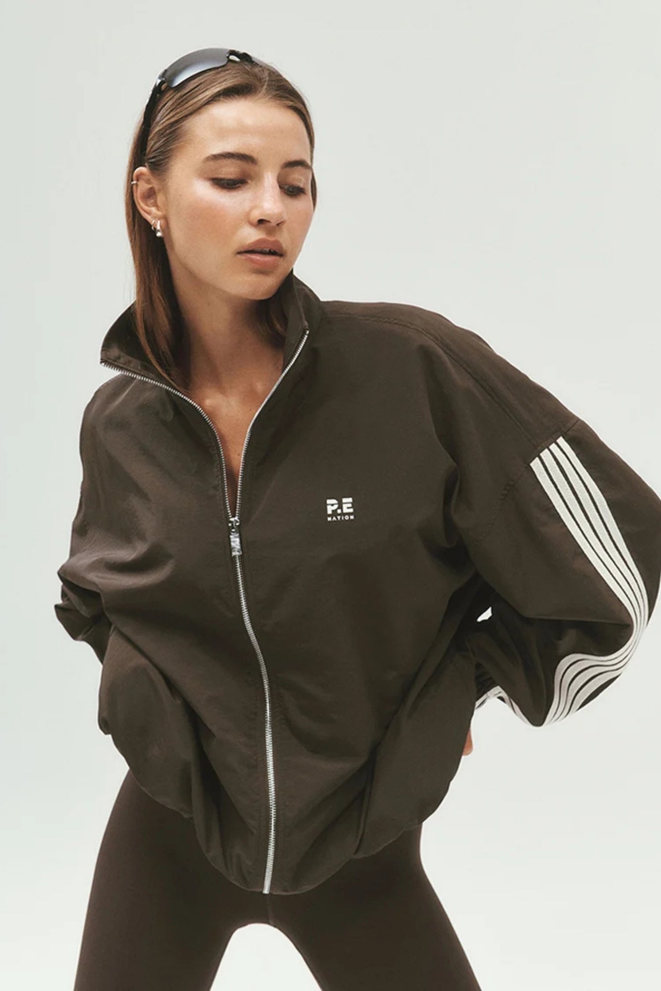 RADIUS JACKET IN COFFEE