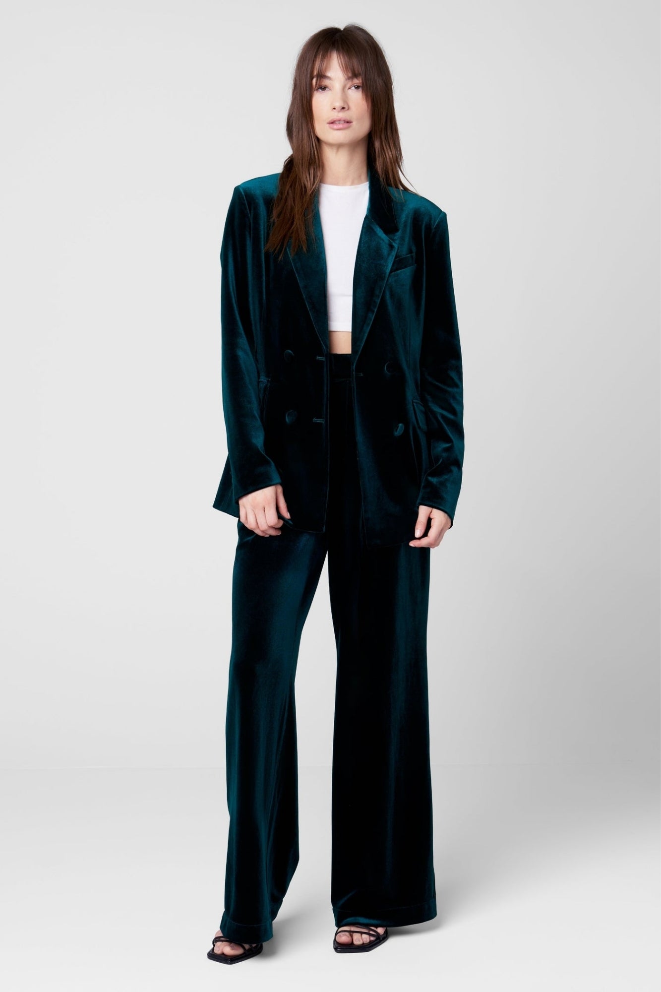STREET SMART VELVET TROUSER