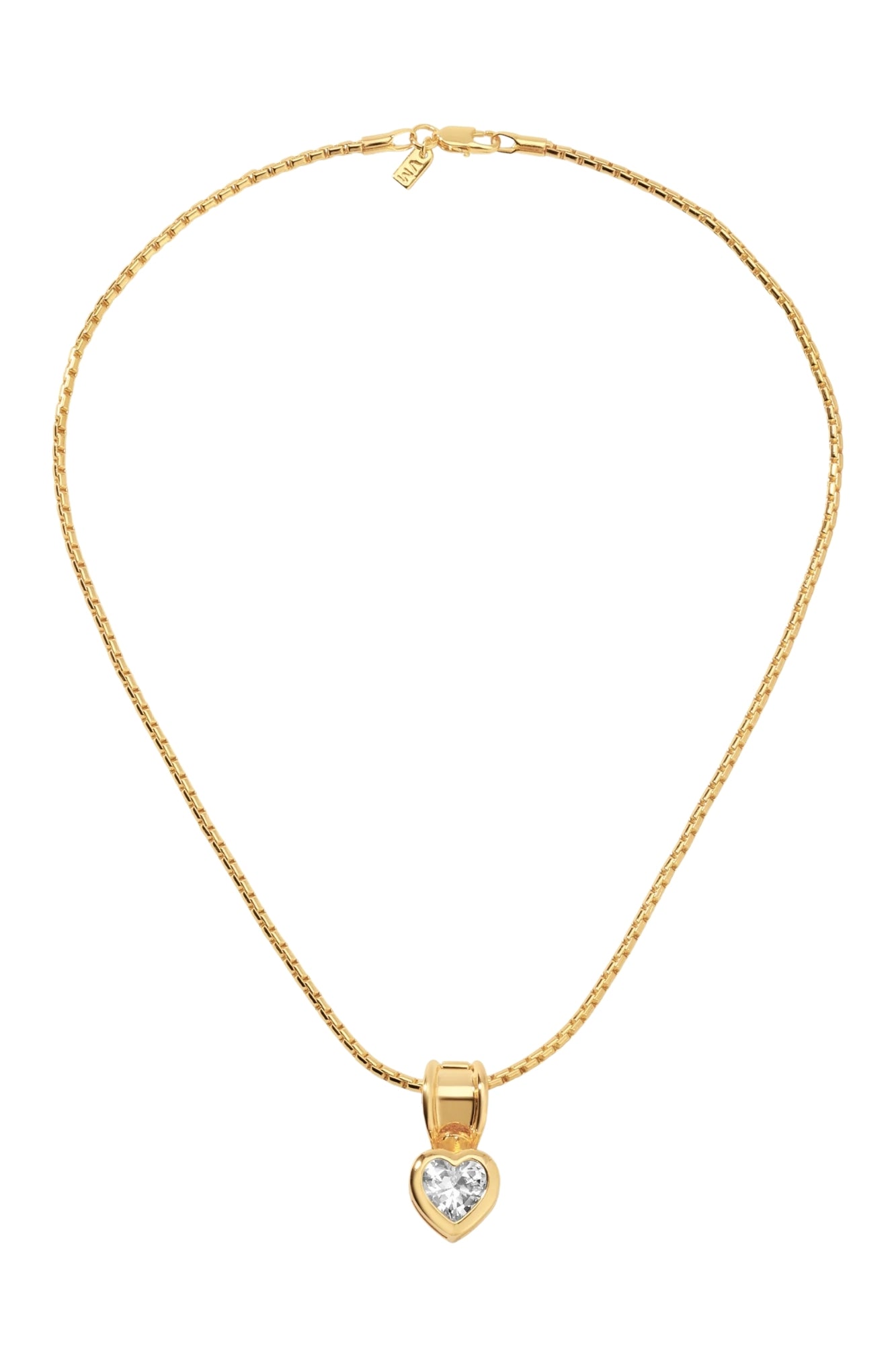 THE LIRA GOLD CHARM NECKLACE