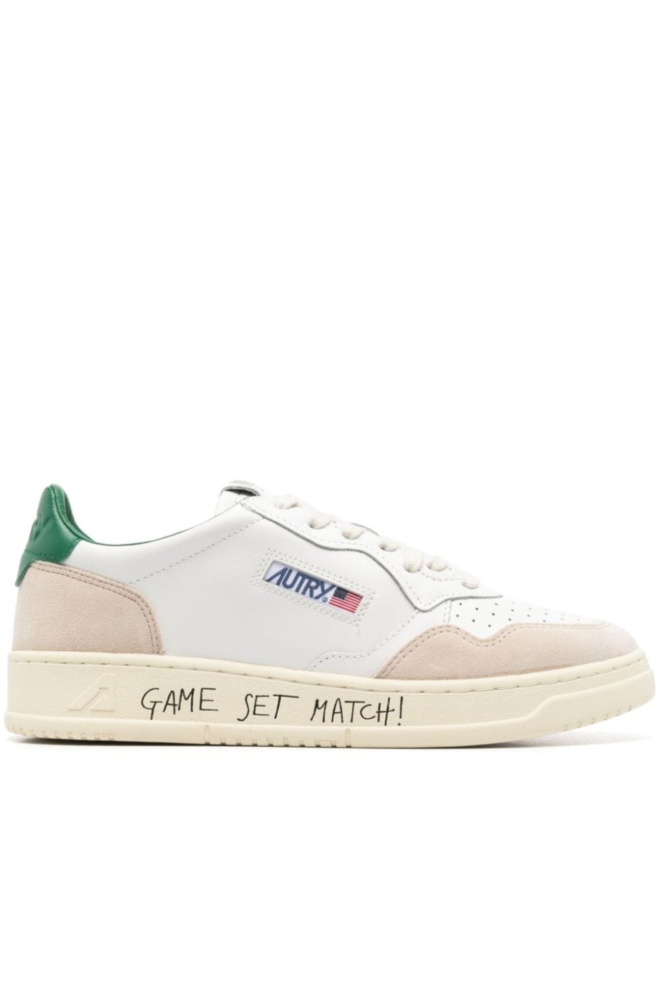 MEDALIST LOW SUEDE WITH AMAZON