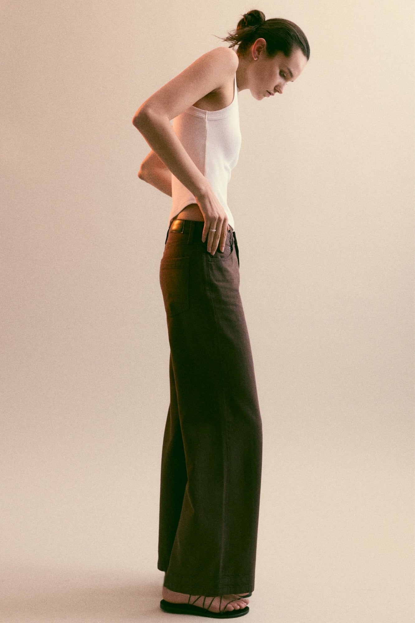 JADYN LOW SLUNG PALAZZO BRUNA