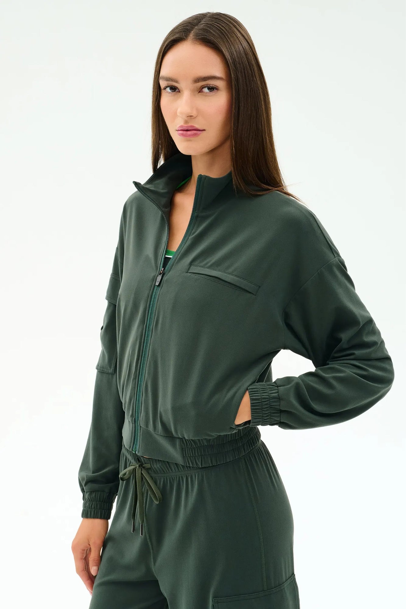 PEACHES CARGO MILITARY JACKET