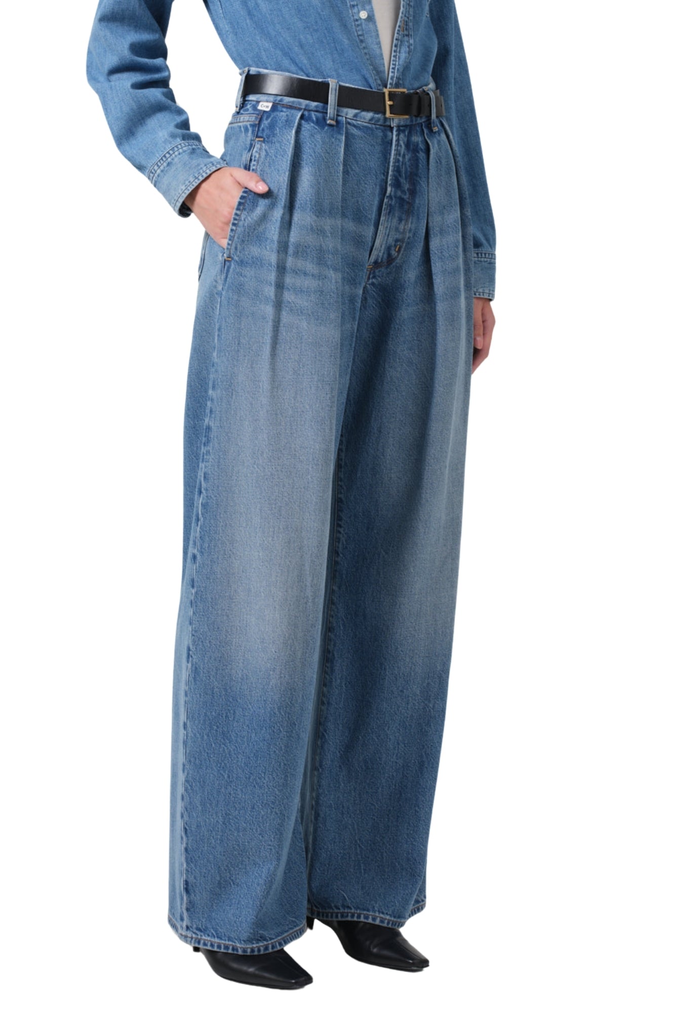 PETRA PLEATED TROUSER IN NENSI