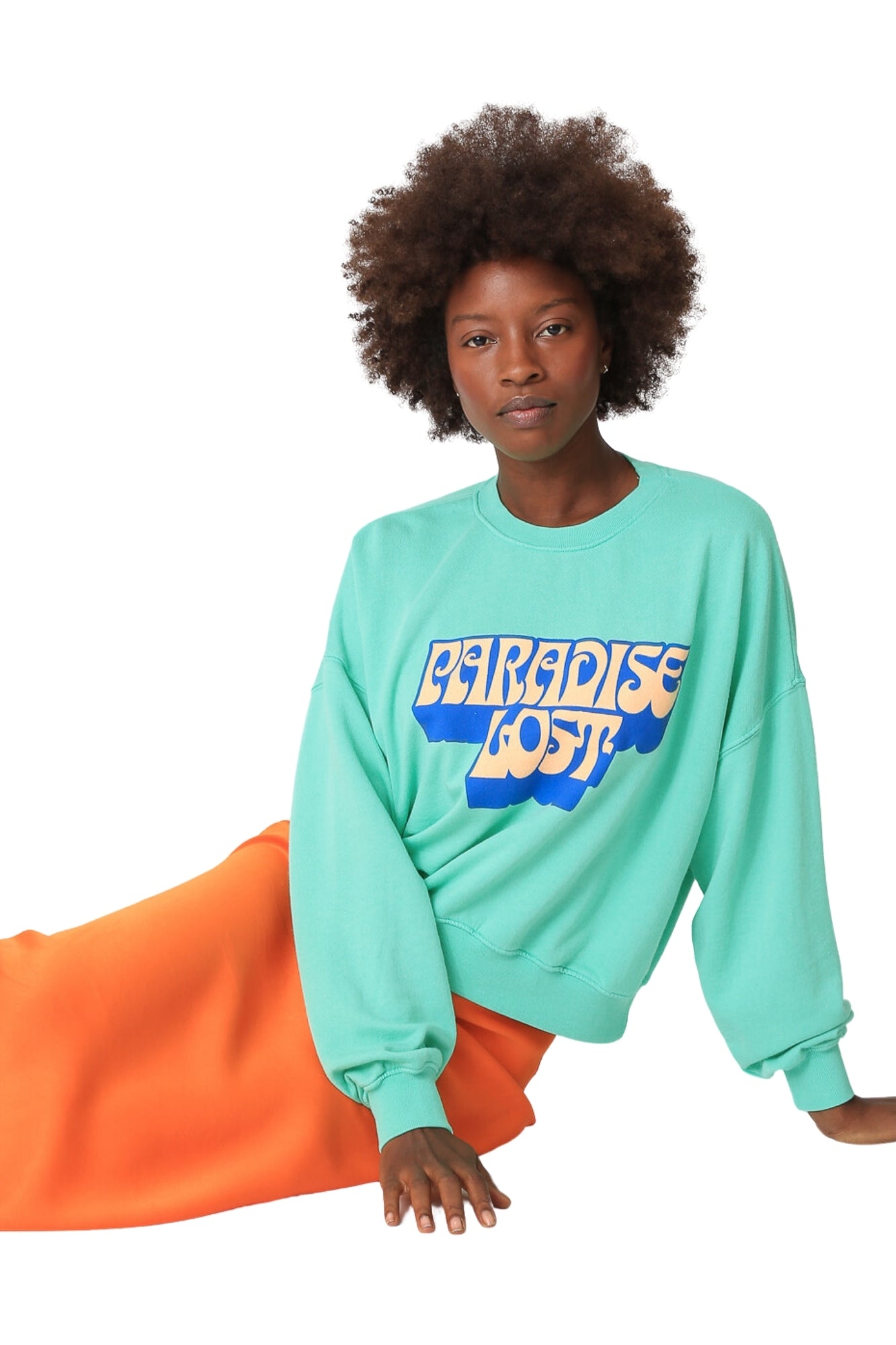 CLASSIC SWEATSHIRT SEAFOAM PARADISE