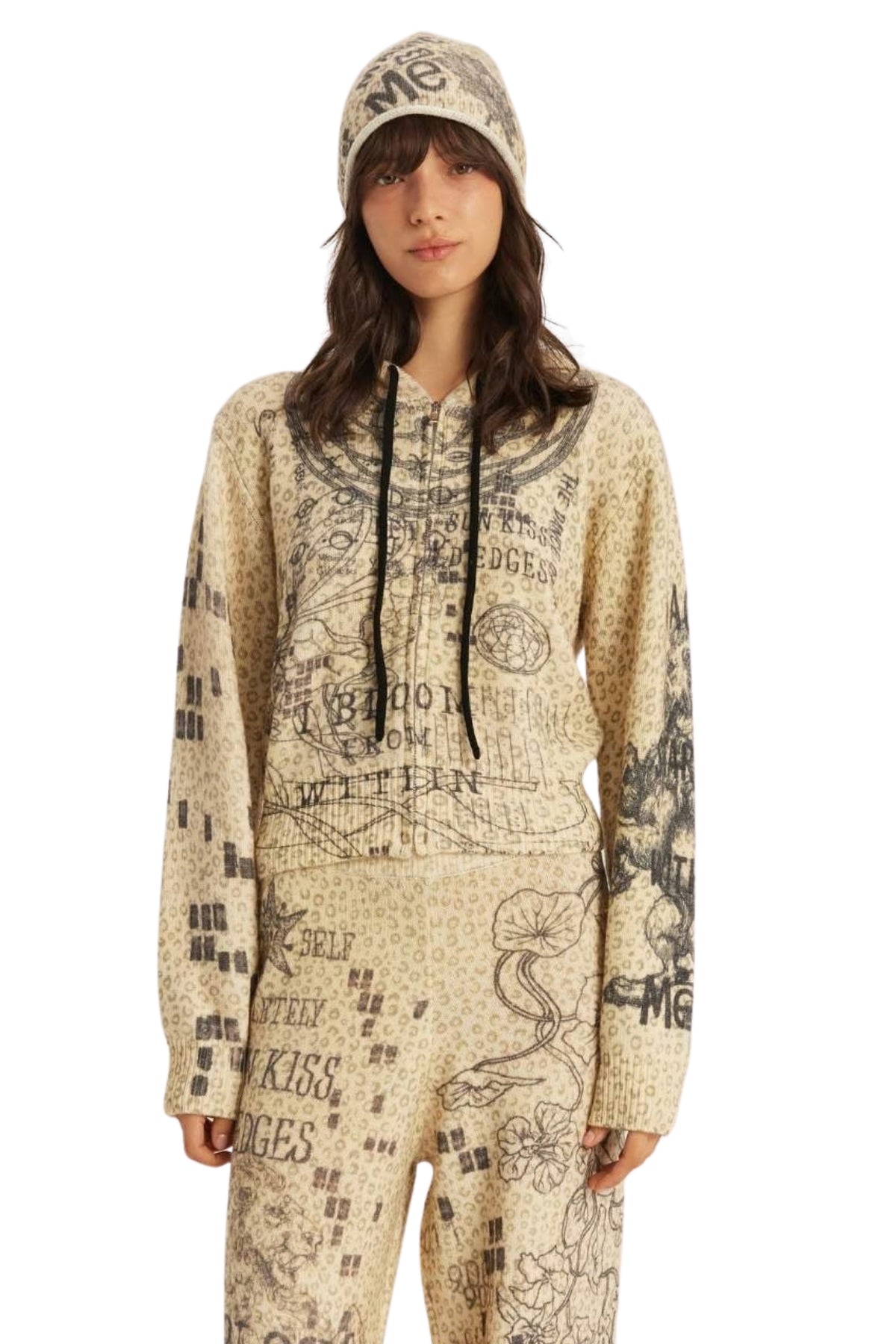 RUMI NOIR MUSE ZIP HOODIE