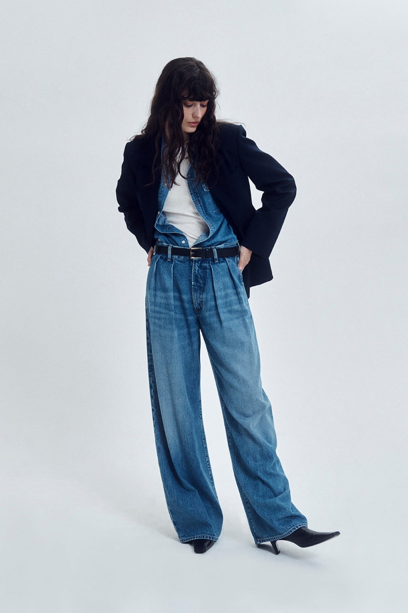 PETRA PLEATED TROUSER IN NENSI