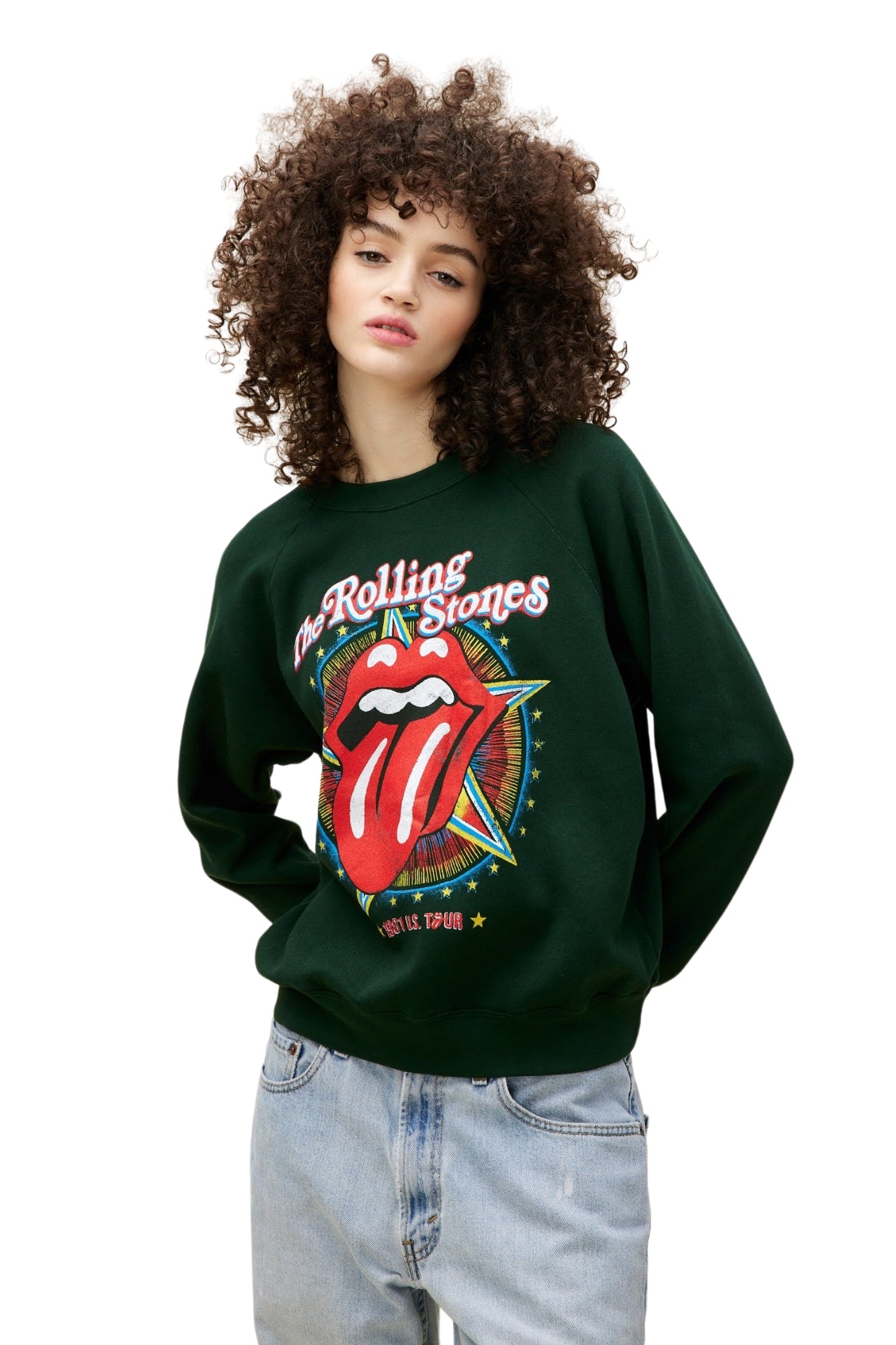 ROLLING STONES 1981 US TOUR VINTAGE SWEATSHIRT