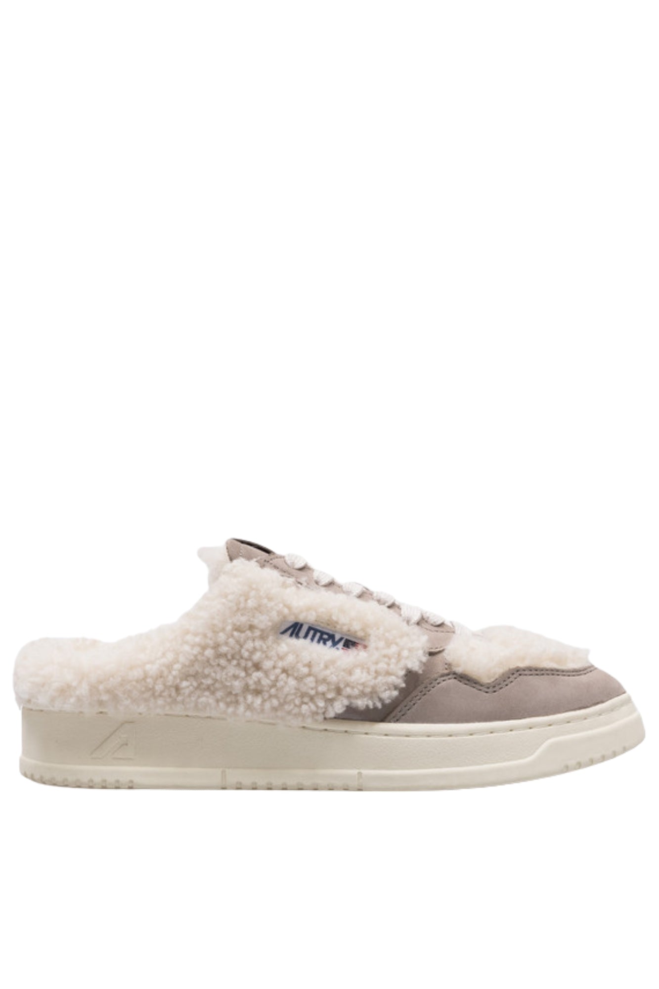 MULE LOW NABUK SHEARLING LEATHER