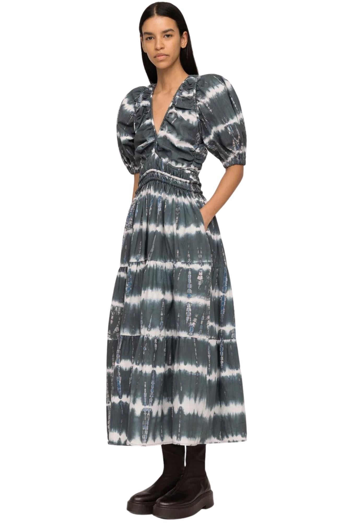 NADIA-TIE-DYE-PUFF-V-NECK-DRESS-4