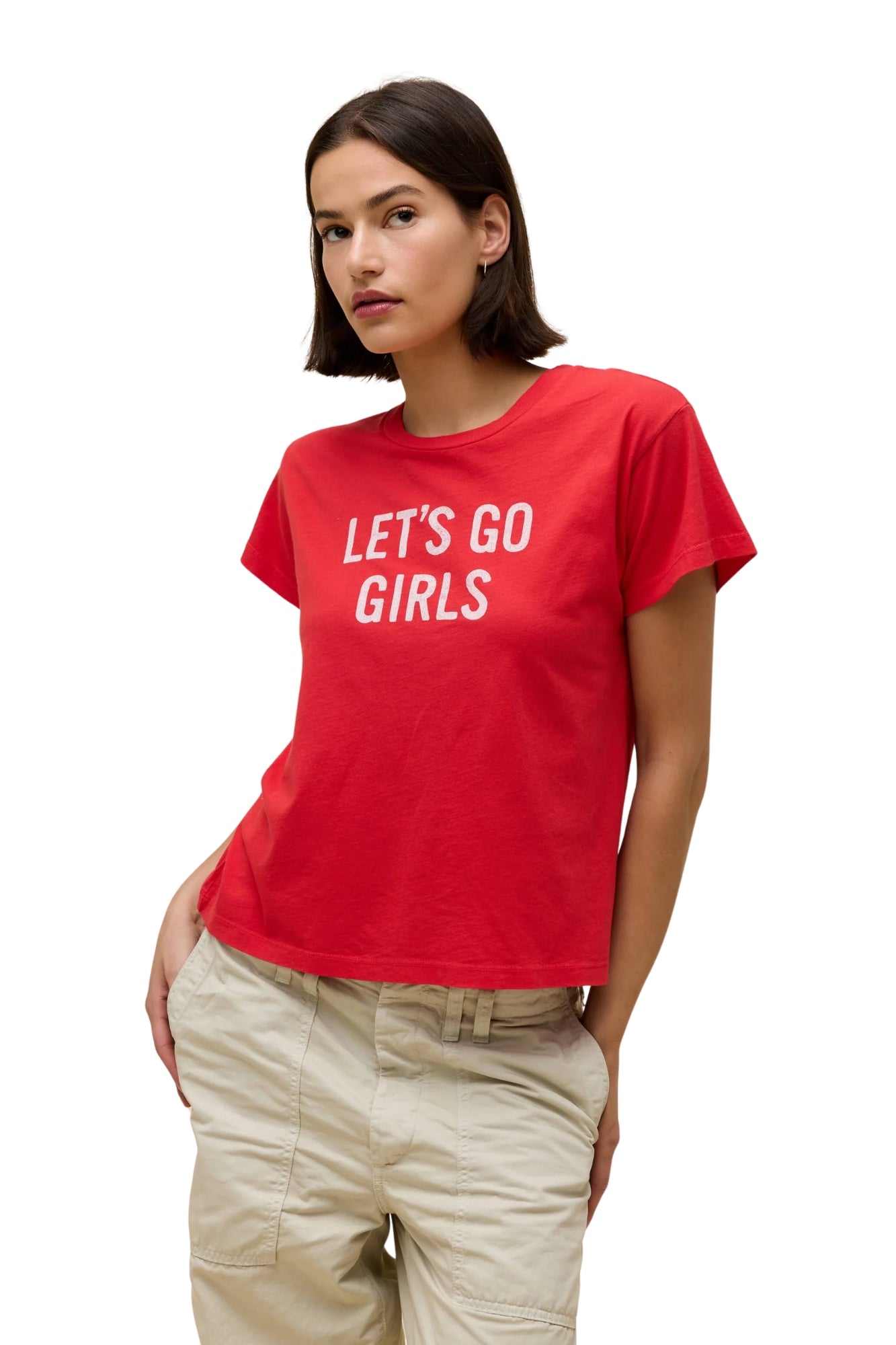 SHANIA TWAN LET'S GO GIRLS SOLO TEE
