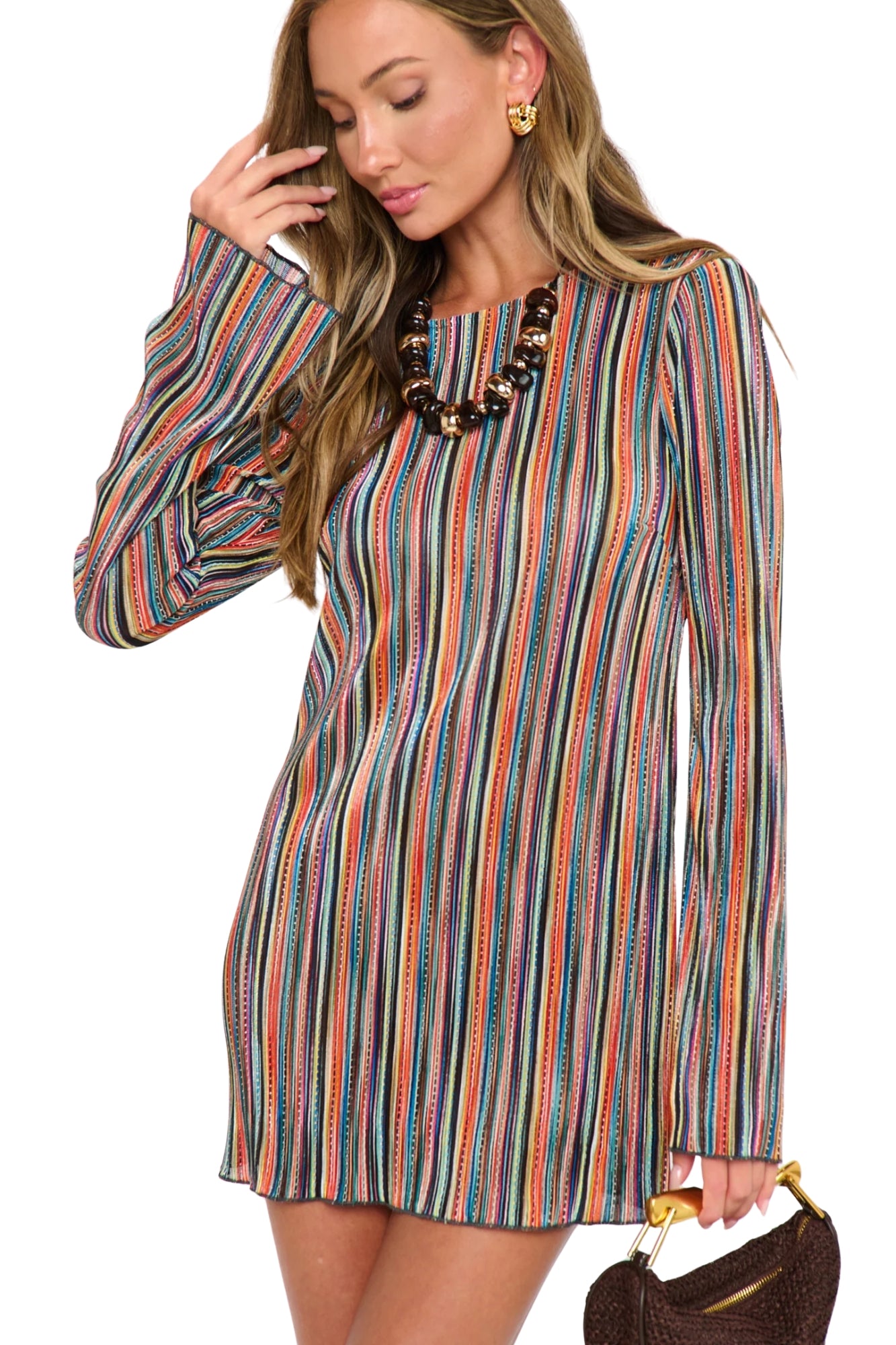 DRIFTER MINI DRESS IN SUNDOWN