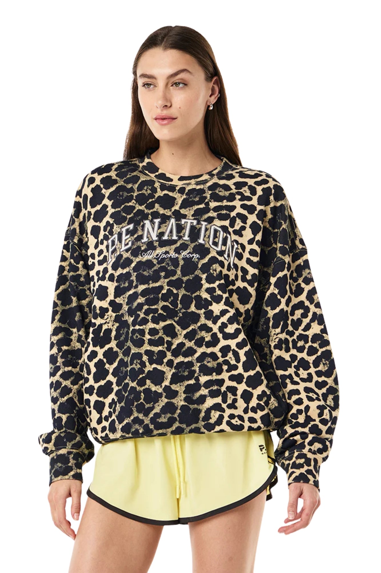 HERITAGE LEOPARD SWEAT