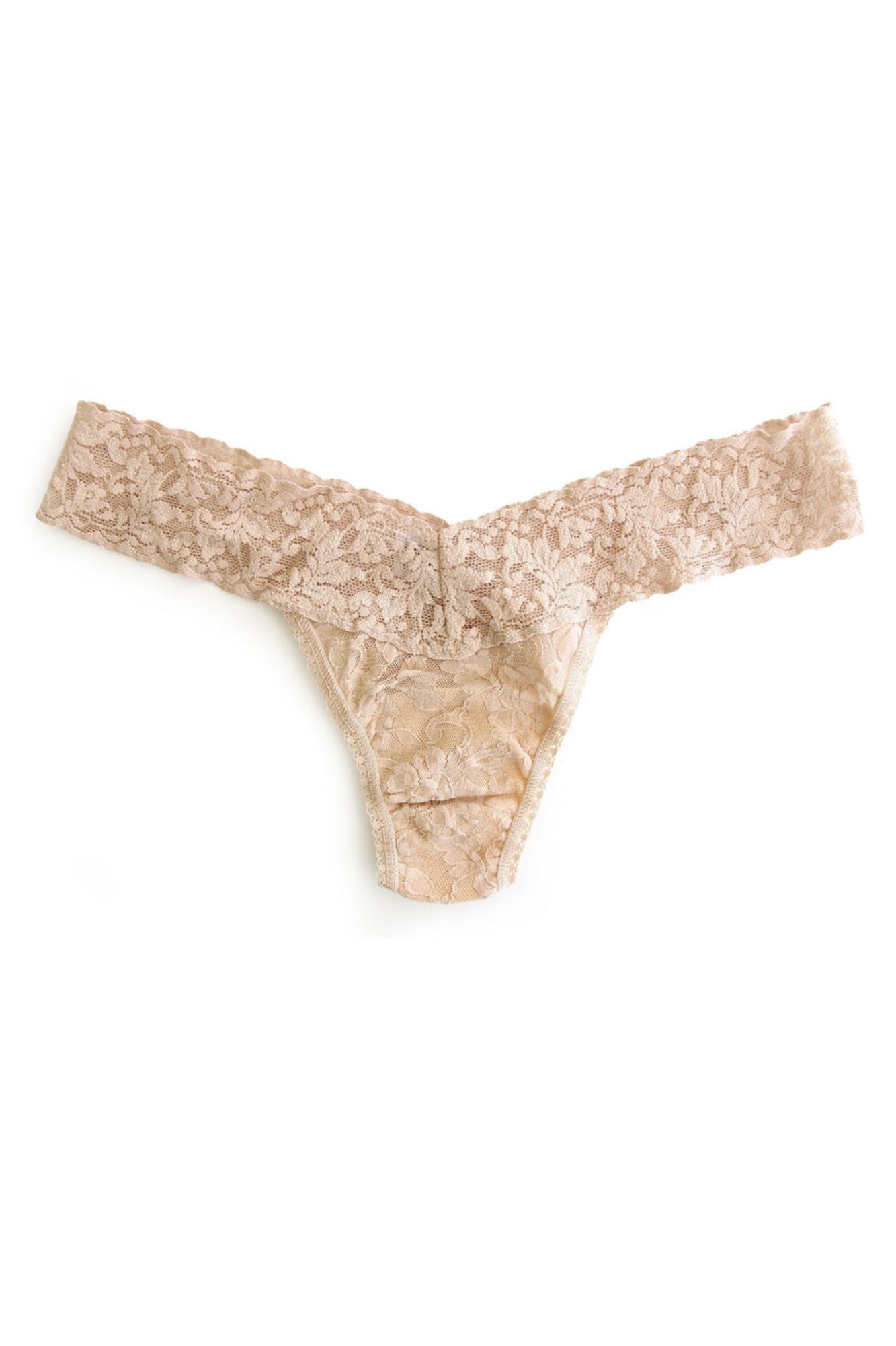 CHAI SIGNATURE LACE LOWRISE THONG WRAPPED