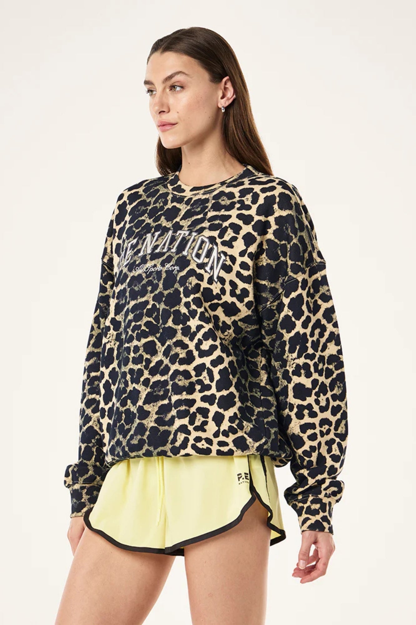 HERITAGE LEOPARD SWEAT