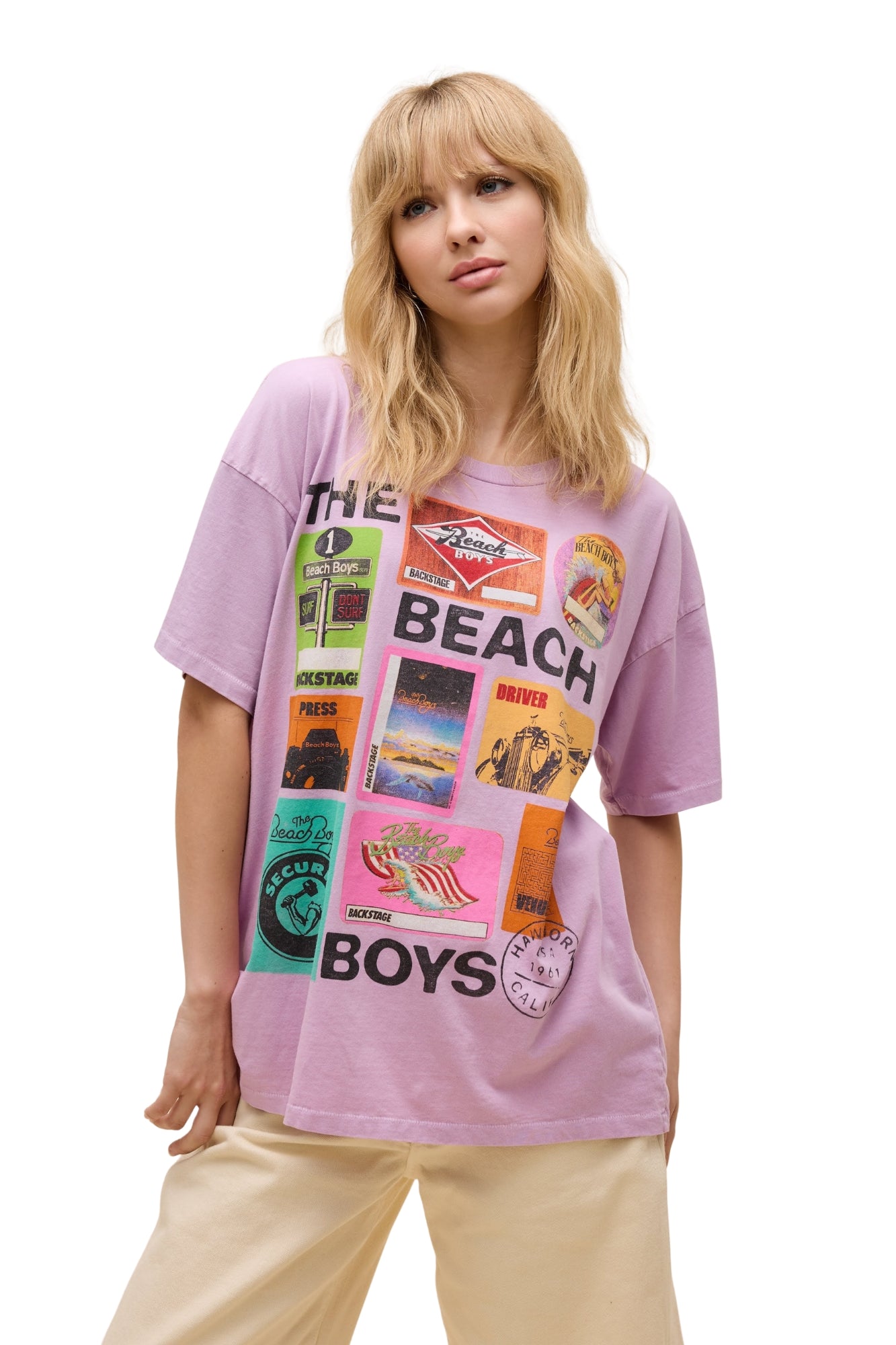 THE BEACH BOYS BACKSTAGE MERCH TEE