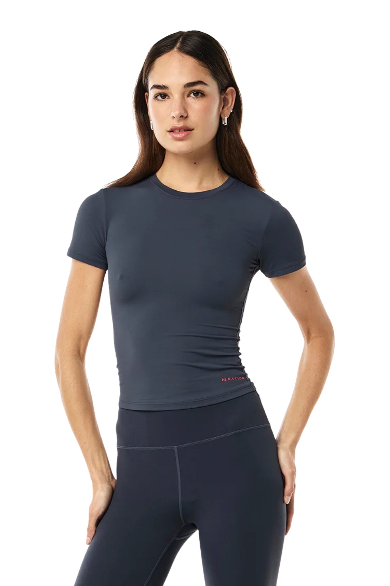 FOUNDATION SS MARINE BLUE TEE