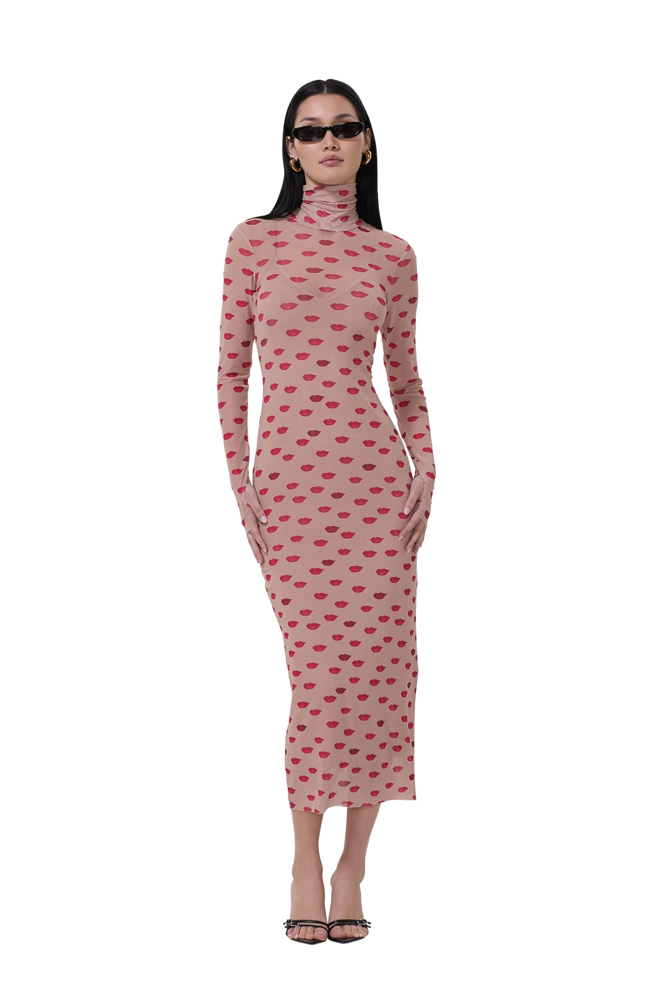 SHAILENE ALMOND KISS DRESS